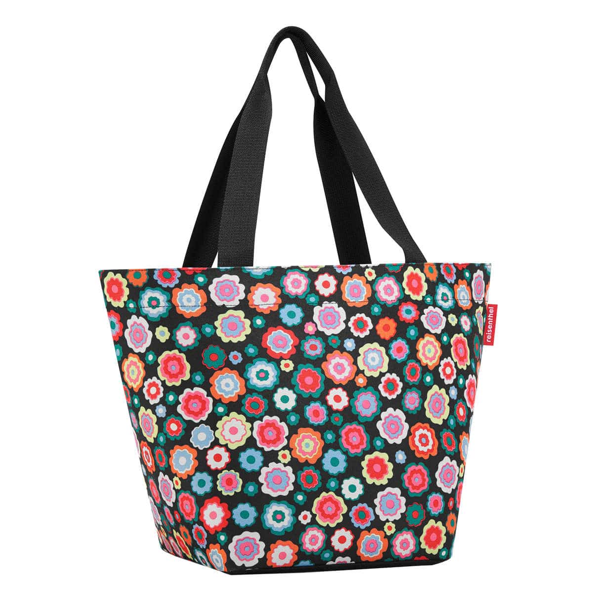 【アウトレット】ショッピングバッグ ライゼンタール SHOPPER M （ reisenthel トートバッグ エコバッグ バッグ レディース かばん 鞄 カバン 手提げ マチ広 ファスナー式 ポケット付き おしゃれ ） 【HAPPYFLOWERS】