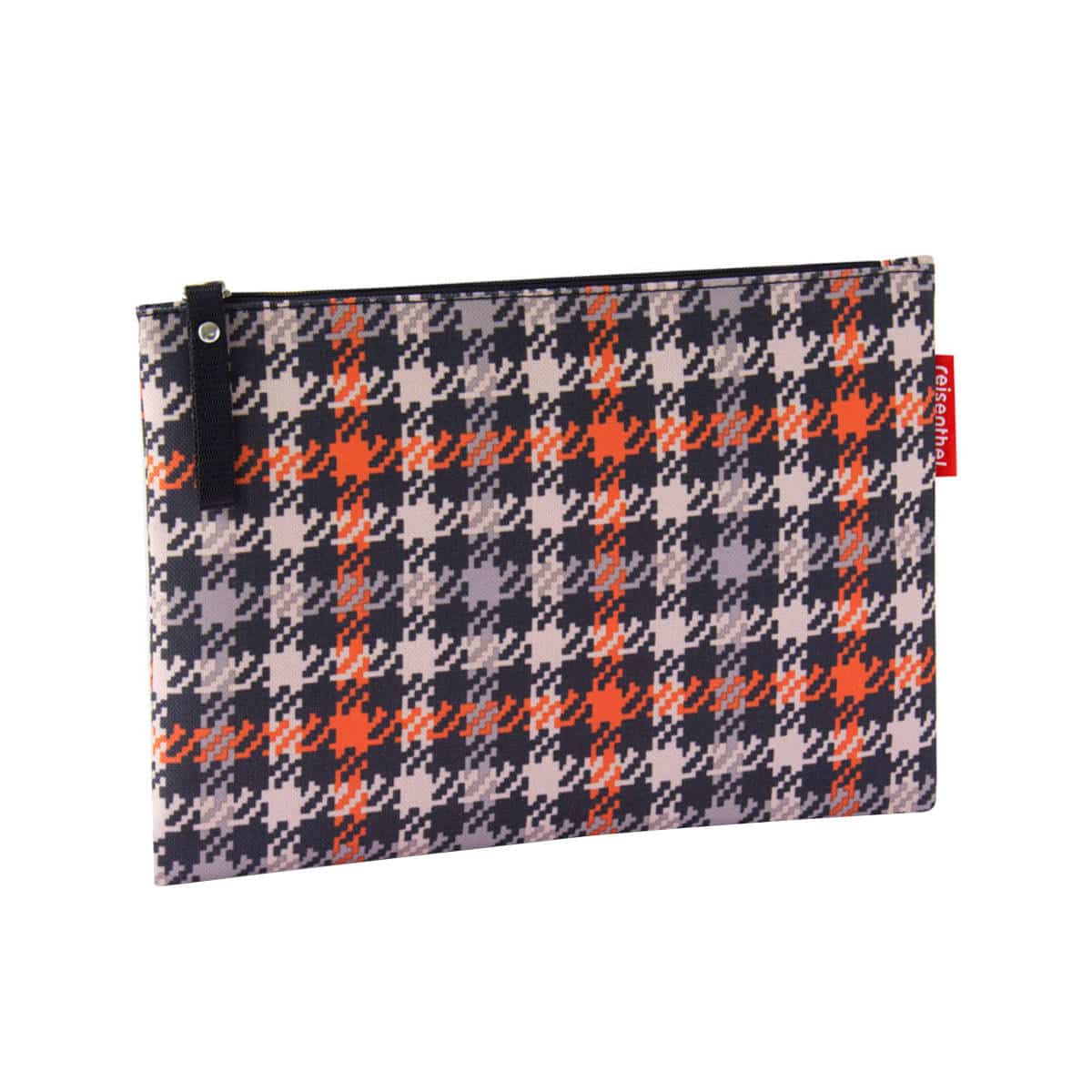 【アウトレット】 ポーチ reisenthel ライゼンタール CASE 1 GRENCHECK RED （ ケース コスメポーチ 化粧ポーチ 収納ポーチ トラベル用品 小物 コスメ スキンケア 洗面用具 化粧品 お出かけ コンパクト バッグインバッグ ）