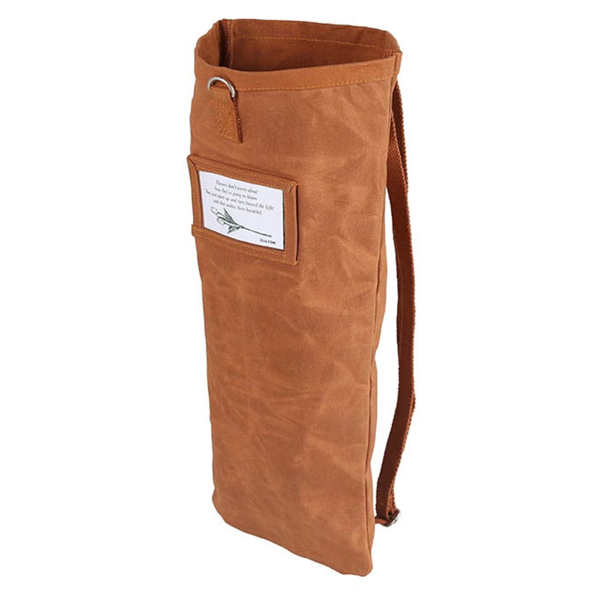 ダルトン フラワーバッグ エコバッグ 袋 （ ブーケ ブーケット バッグ 花 持ち運び 生花 折りたたみ 2way ドライフラワー 花束 手渡し プレゼント 誕生日 ギフト シンプル おしゃれ ） 【キャメル】