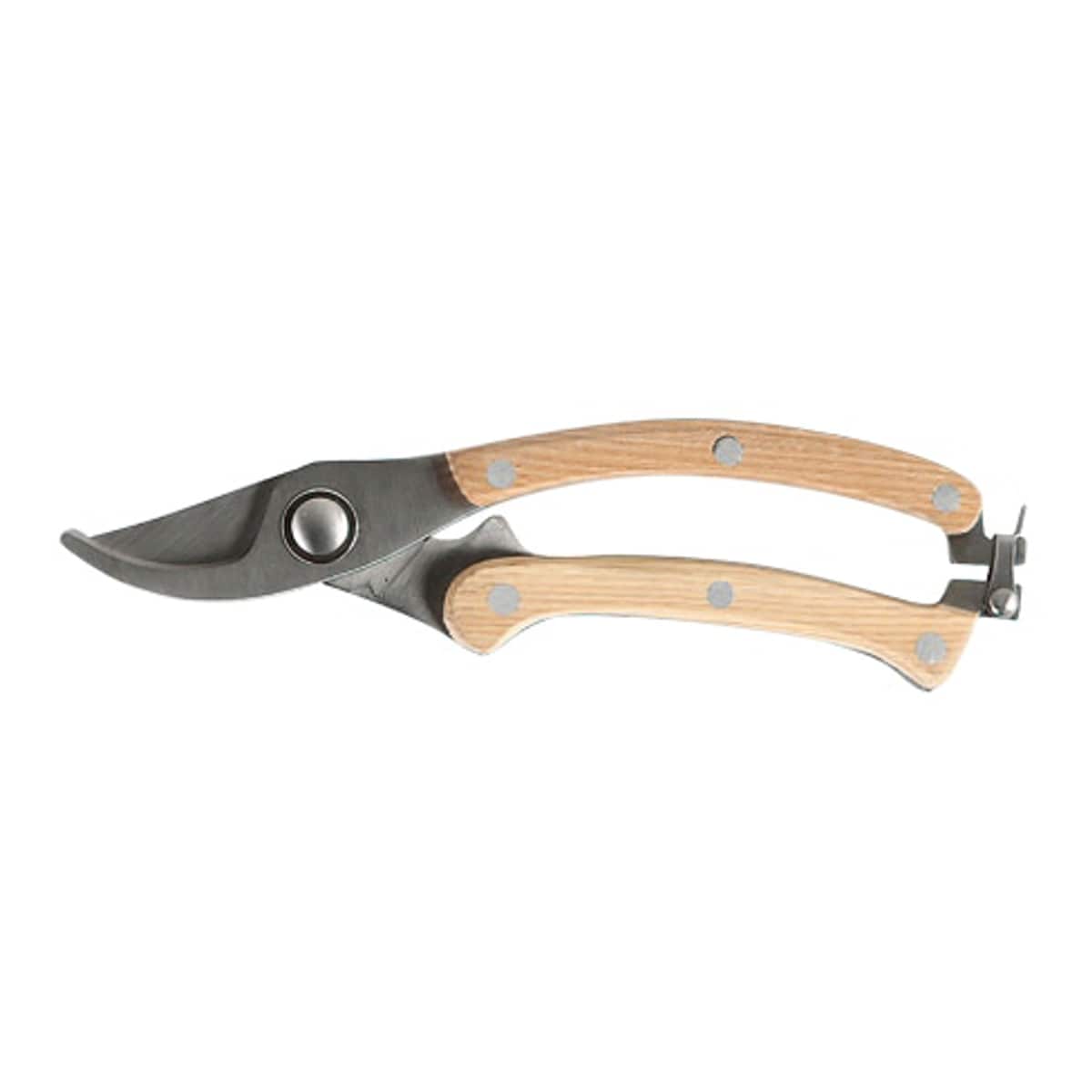 ダルトン 剪定バサミ ラウンド ヘッド プルナー 木柄 （ ガーデニング 剪定はさみ 剪定ハサミ 剪定鋏 剪定ばさみ 園芸 はさみ 植木 庭 木 ガーデニンググッズ ガーデニング用品 庭師 家庭菜園 お庭 園芸グッズ 園芸用品 ）