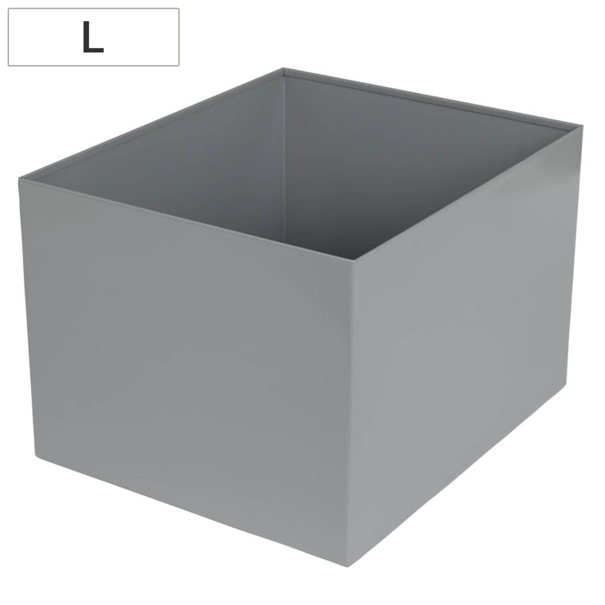 DULTON 小物入れ メタルボックス Lサイズ （ ダルトン 幅25×奥行30×高さ20cm 収納ボックス 収納ケース アイアン 頑丈 置き台 卓上収納 整理整頓 文房具 収納 小物 小物収納 小物ケース キッチン おしゃれ ）