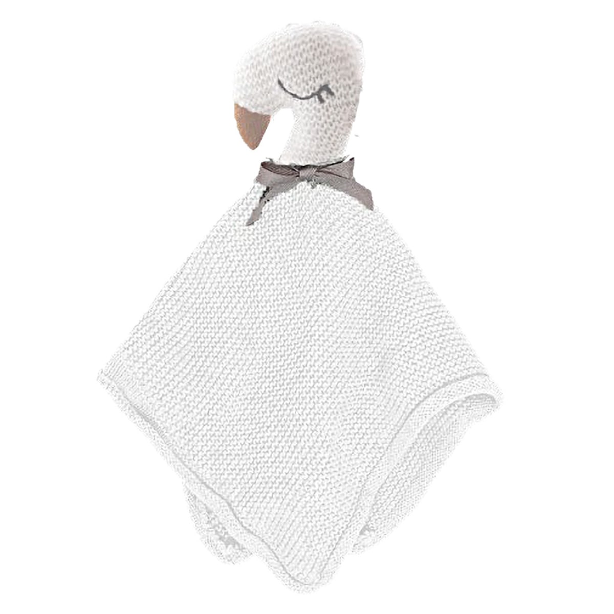 おくるみ vanillacopenhagen CuddleCloth オーガニックコットン アニマル （ バニラコペンハーゲン 動物 かわいい ベビー ベビーケット 洗える 洗濯可 オーガニック コットン 出産祝い ギフト プレゼント おしゃれ ） 【ミルク】