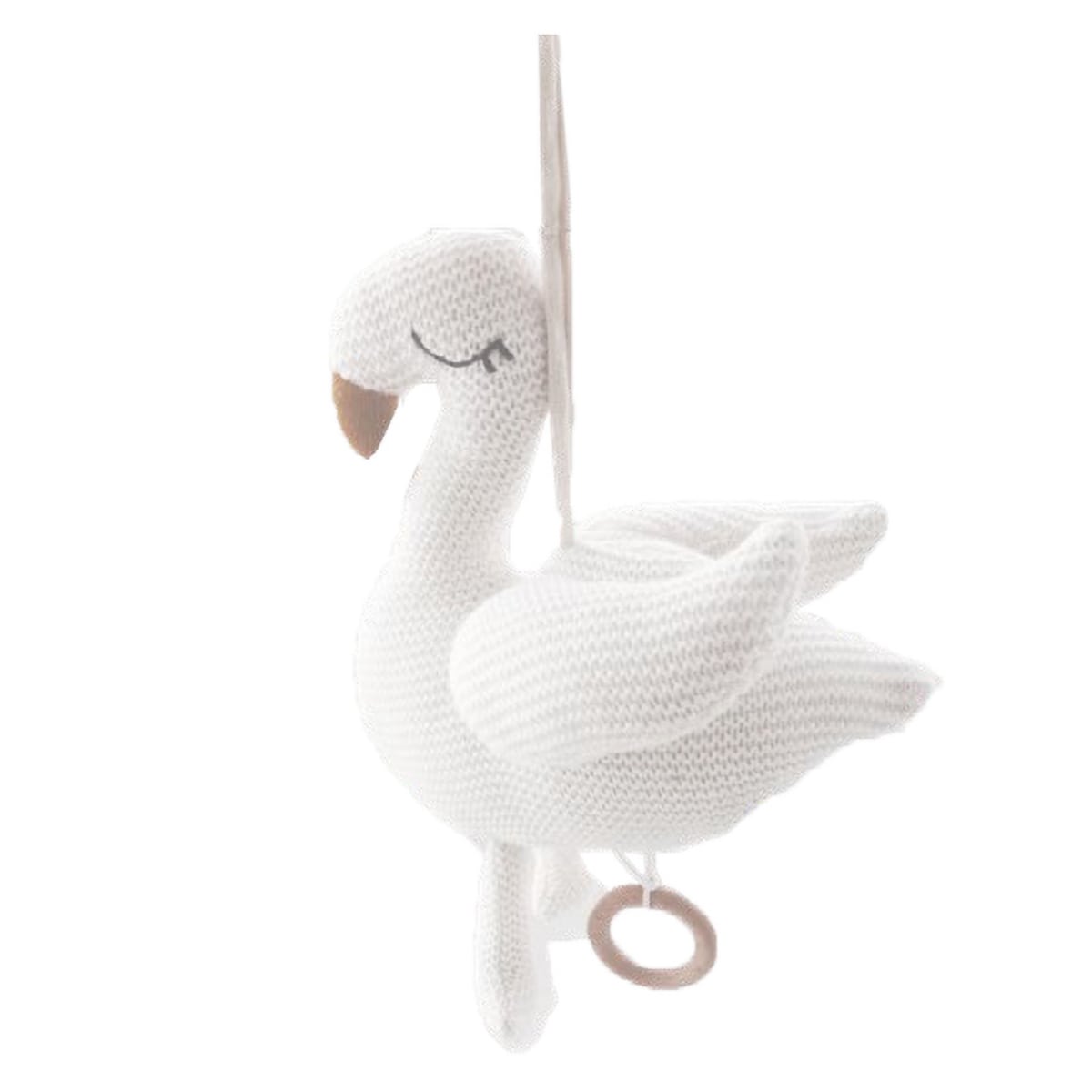 ぬいぐるみ オルゴール vanillacopenhagen ベビー アニマル MusicMobile （ バニラコペンハーゲン 動物 かわいい モビール ファーストトイ 子守唄 オーガニック コットン 出産祝い ギフト おしゃれ ） 【ミルク】