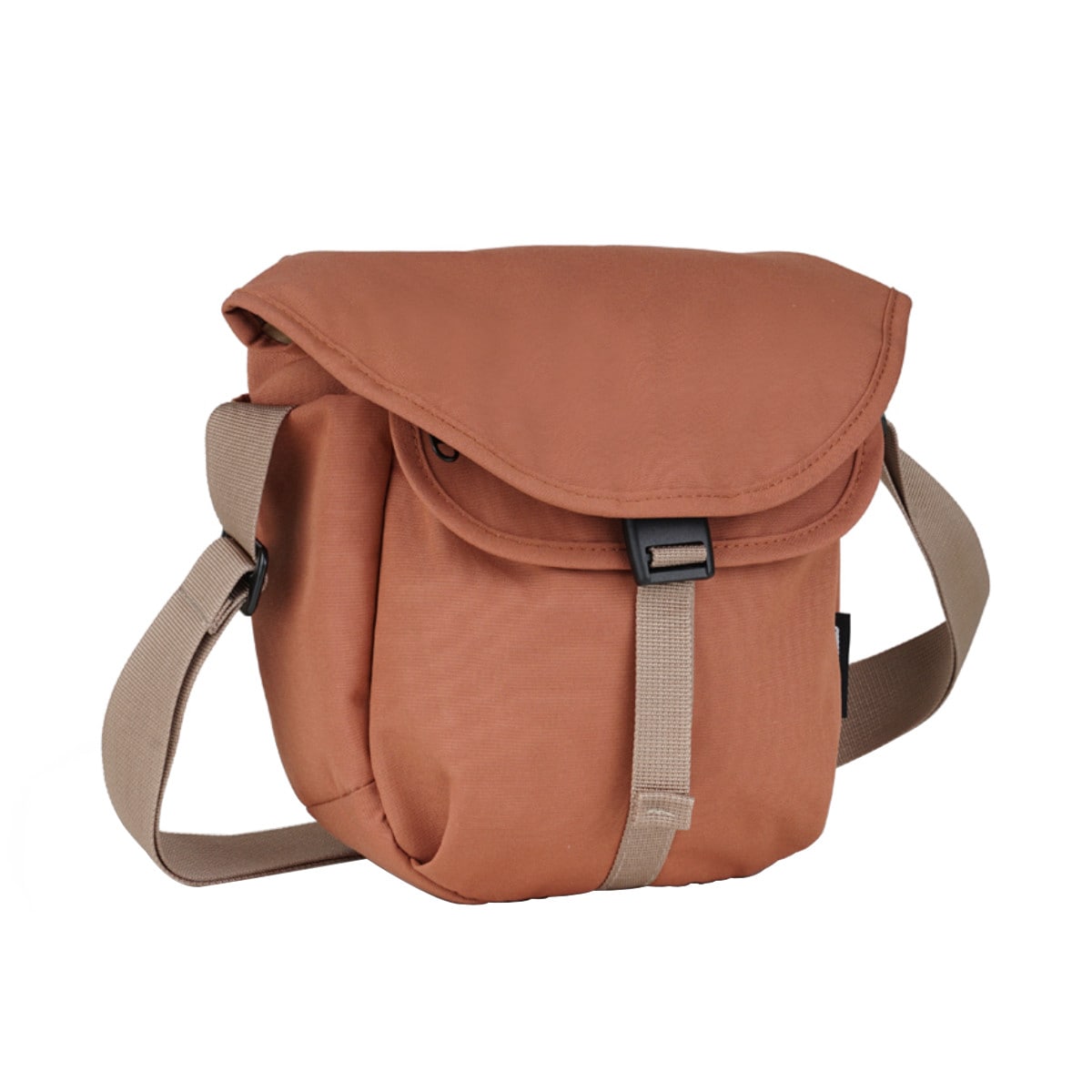 カメラバッグ hellolulu ビタ VITA 2L Russet Brown （ ハロルル ショルダー デジカメ カメラケース ショルダーバッグ 軽い 撥水加工 はっ水 バックル開閉式 カメラ レンズ 仕切り付き ポケット付き カメラ小物 アクセサリー類 ）