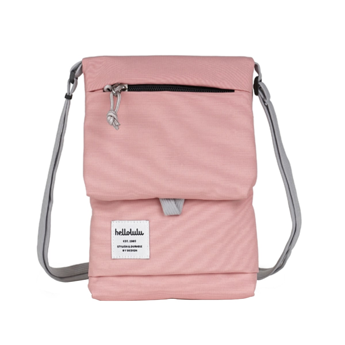 ショルダーバッグ hellolulu ジョセ JOSE （ ハロルル バッグ ミニショルダー 斜め掛け 鞄 かばん サコッシュ 軽い ポシェット デイリーフリップポーチ ポーチ 撥水加工 フェス アウトドア ポケット キークリップ おしゃれ ） 【PrismPink】