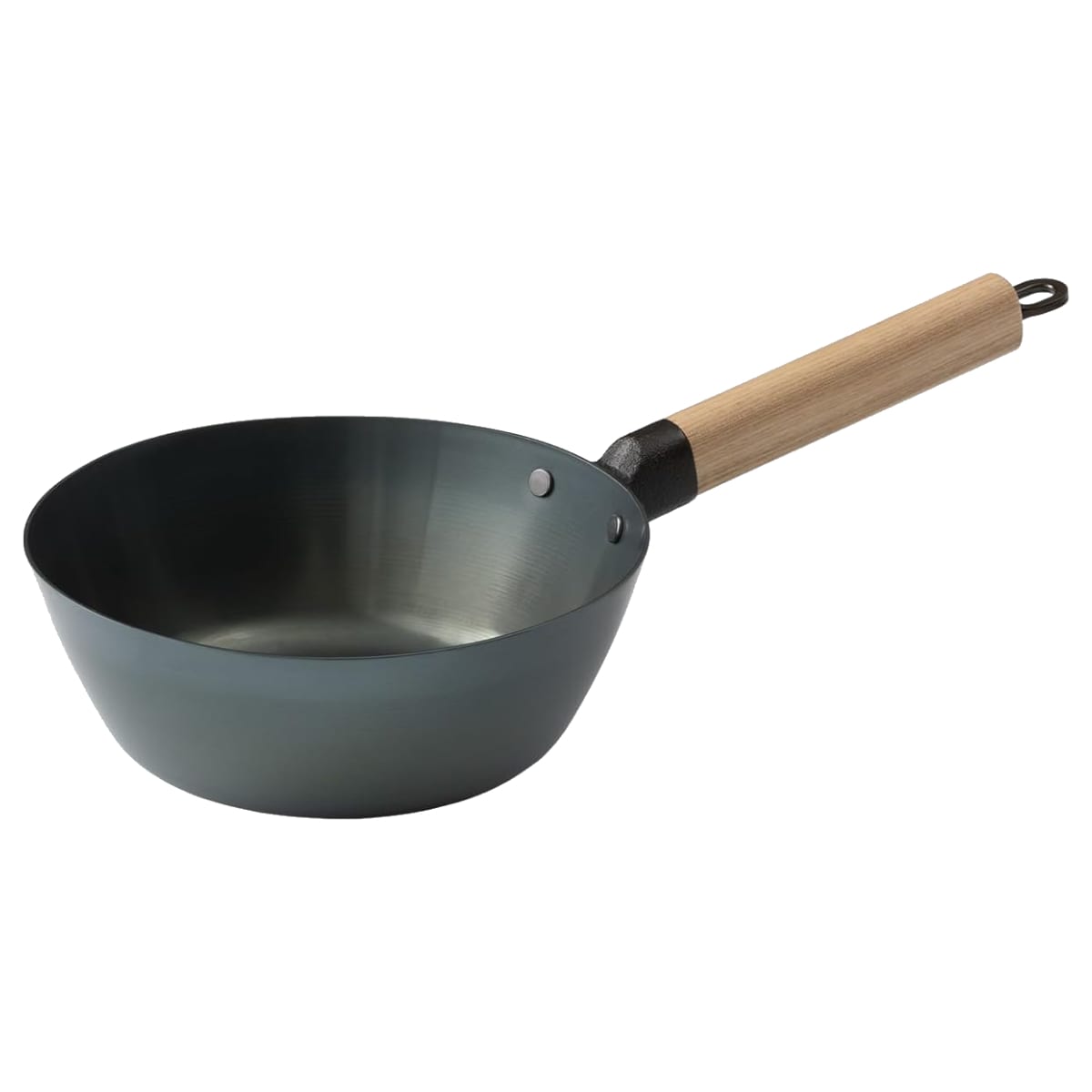 鉄フライパン 20cm 深型 IH対応 着脱ハンドル オーブンでも使える ライクイット 日本製 （ ガス火対応 Like-it 取っ手が取れる 鉄のフライパン 20センチ 鉄 フライパン 炒め鍋 いため鍋 オーブン対応 シーズニング不要 調理用品 ）