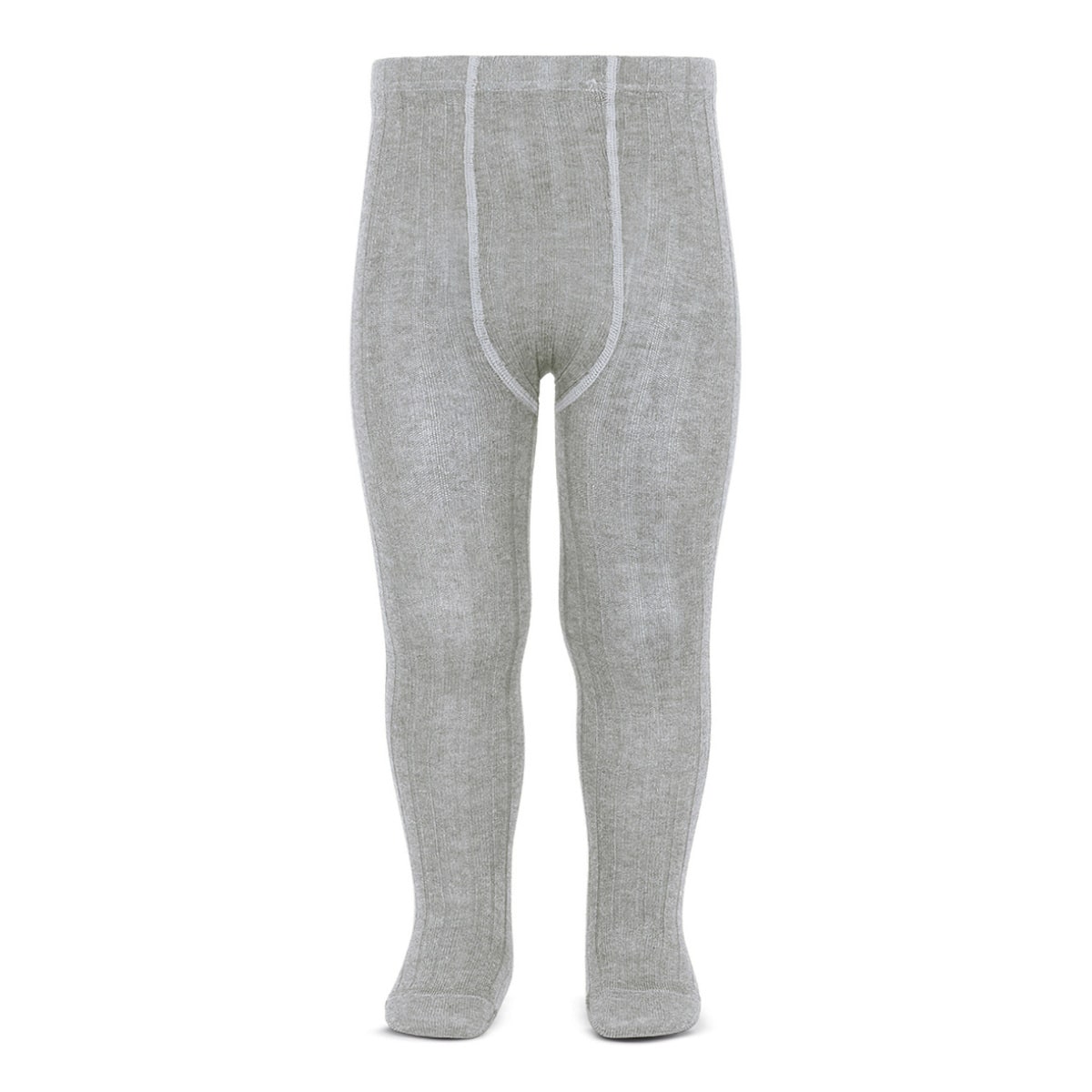 タイツ condor 子供 71～94cm ベーシック リブタイツ カラー1 （ コンドル カラータイツ 子供用タイツ ベーシックタイツ Basic rib tights リブ 丈夫 スペイン製 キッズ 子ども用タイツ 手触り 肌触り 滑らか おしゃれ ） 【アルミノ 0】