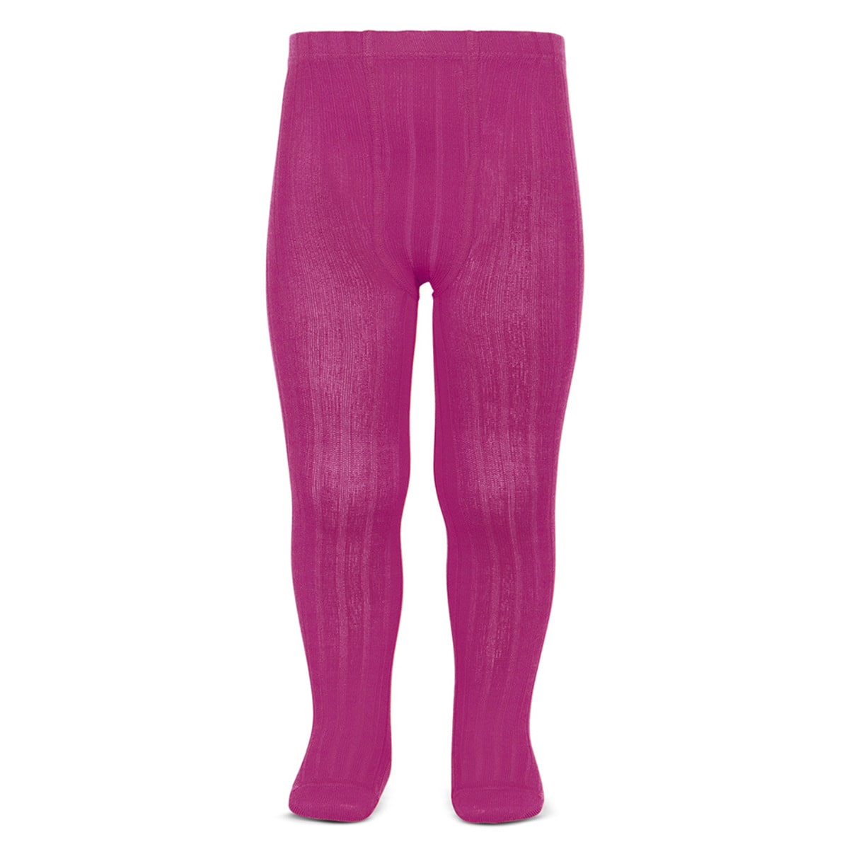 タイツ condor 子供 95～142cm ベーシック リブタイツ カラー3 （ カラータイツ 子供用タイツ キッズ ジュニア ベーシックタイツ リブ 丈夫 スペイン製 子ども用タイツ 肌触り 滑らか おしゃれ 95 100 110 120 130 140 cm ） 【ブーゲンビリア 8】