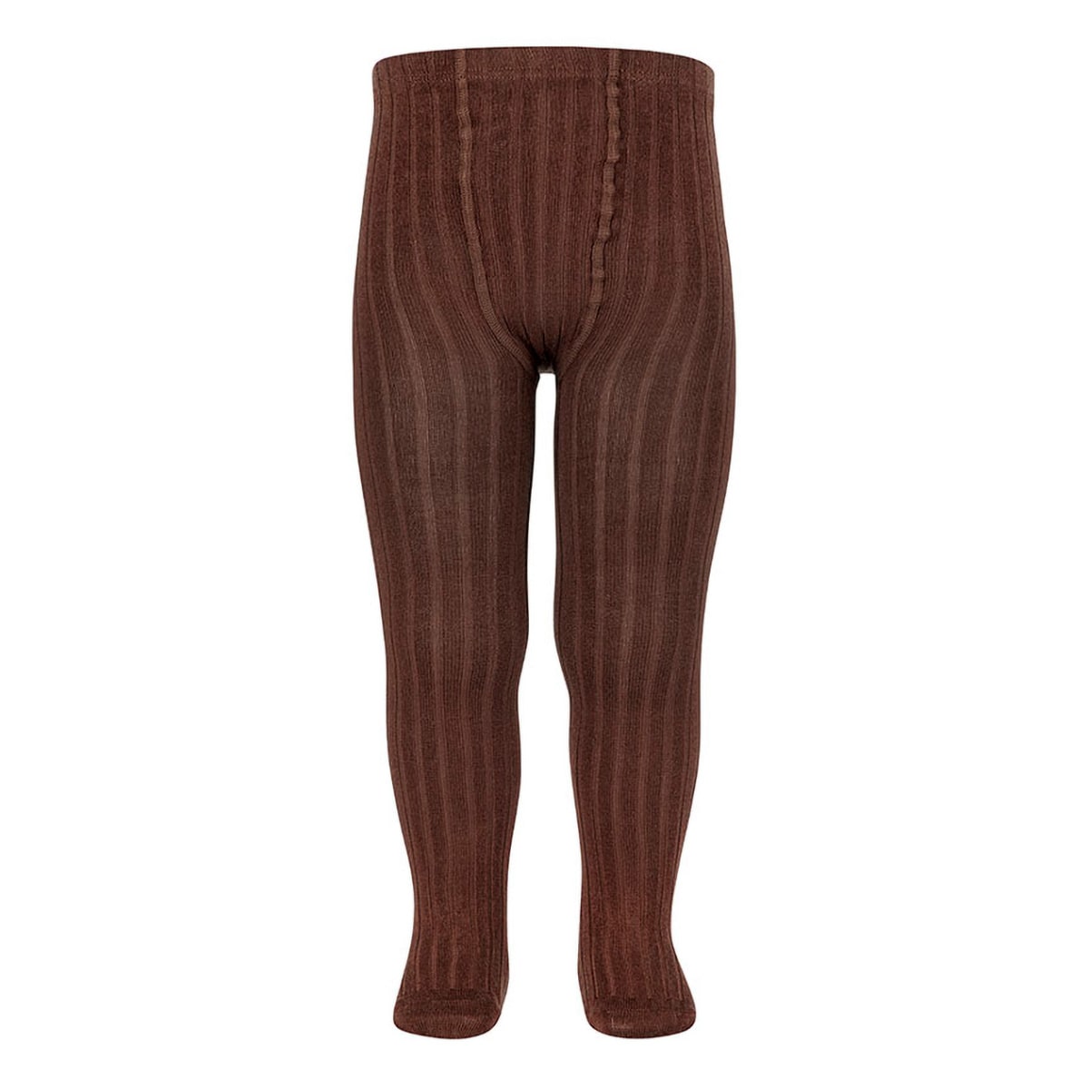 タイツ condor レディース S～L ベーシック リブタイツ カラー3 （ コンドル カラータイツ ベーシックタイツ リブ 女性 Basic rib tights 大人用 手触り 滑らか 伸縮性 丈夫 おしゃれ ） 【カスターニャ 12】