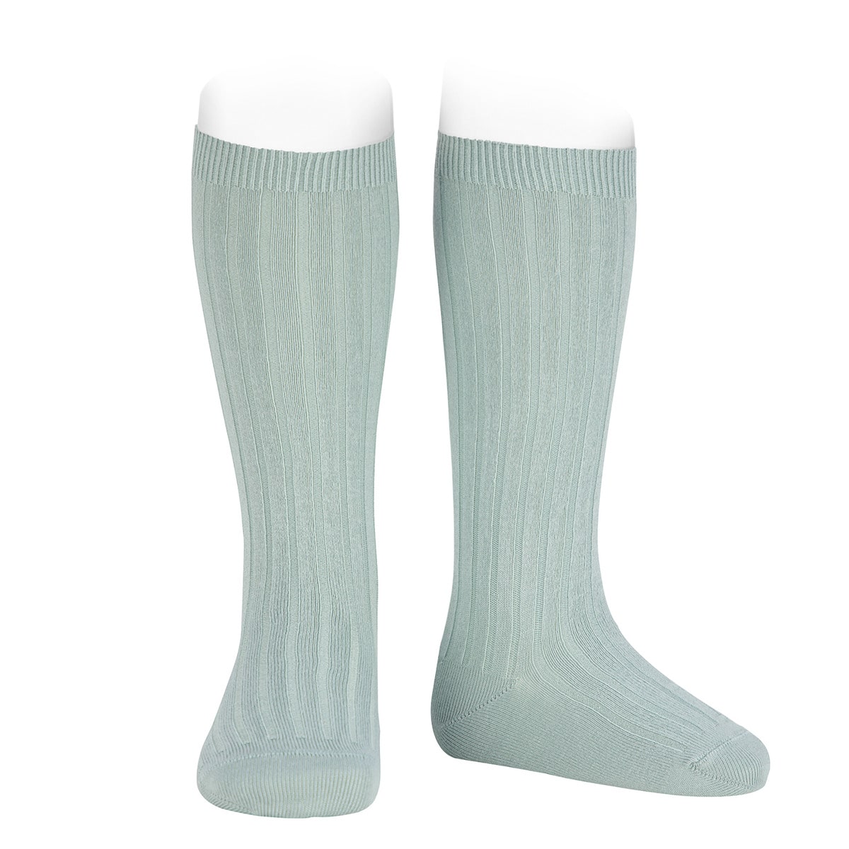 靴下 condor コンドル 14.5cm～24.5cm ベーシック リブ ニーハイソックス カラー1 （ ソックス 子ども用靴下 子供 くつ下 くつした キッズ ジュニア ハイソックス 丈夫 手触り 肌触り 滑らか スペイン製 おしゃれ ） 【ブルーマ 4】