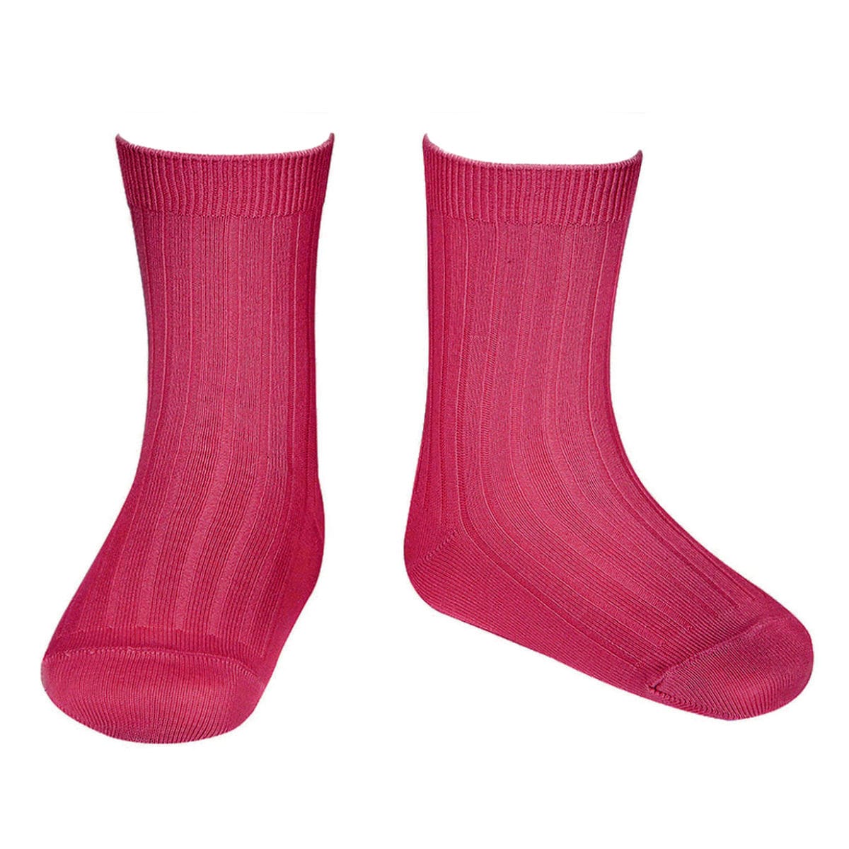 靴下 condor 子供 9.5cm～13.5cm リブ ショートソックス カラー2 （ コンドル ソックス 子ども用靴下 くつ下 くつした ベビー キッズ リブソックス Rib short socks 9.5 10 10.5 11 11.5 12 cm ） 【ブーゲンビリア 2】