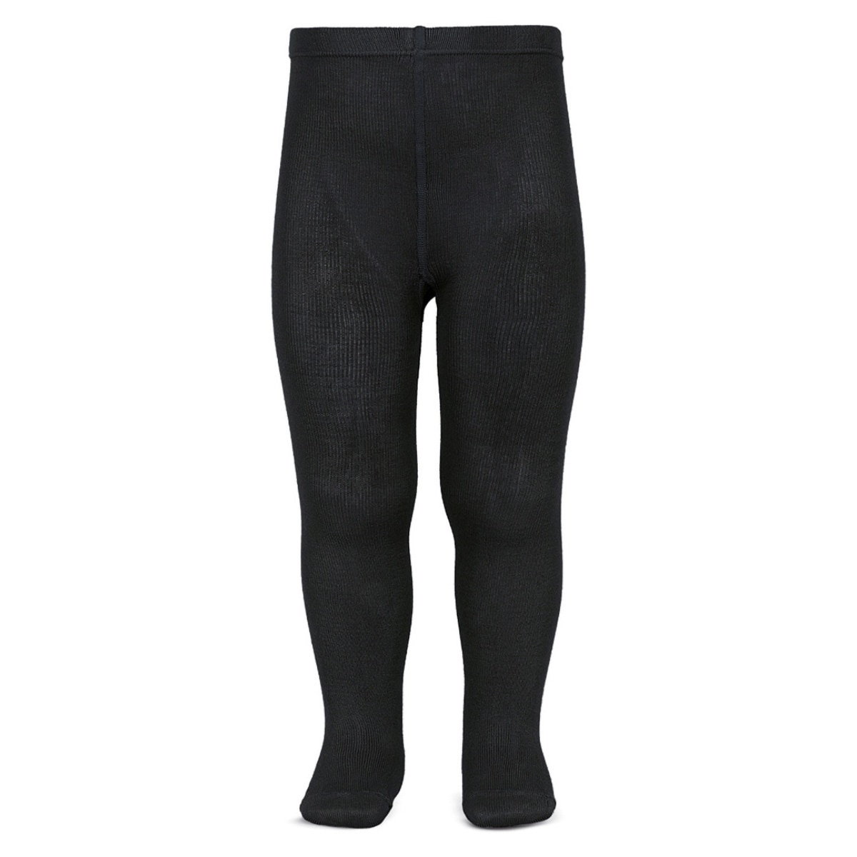 タイツ condor 子供 95～142cm ベーシック プレーンタイツ カラー1 （ カラータイツ 子供用タイツ キッズ ジュニア 丈夫 破れにくい スペイン製 無地 95 100 110 120 130 140 cm ） 【ネグロ 8】