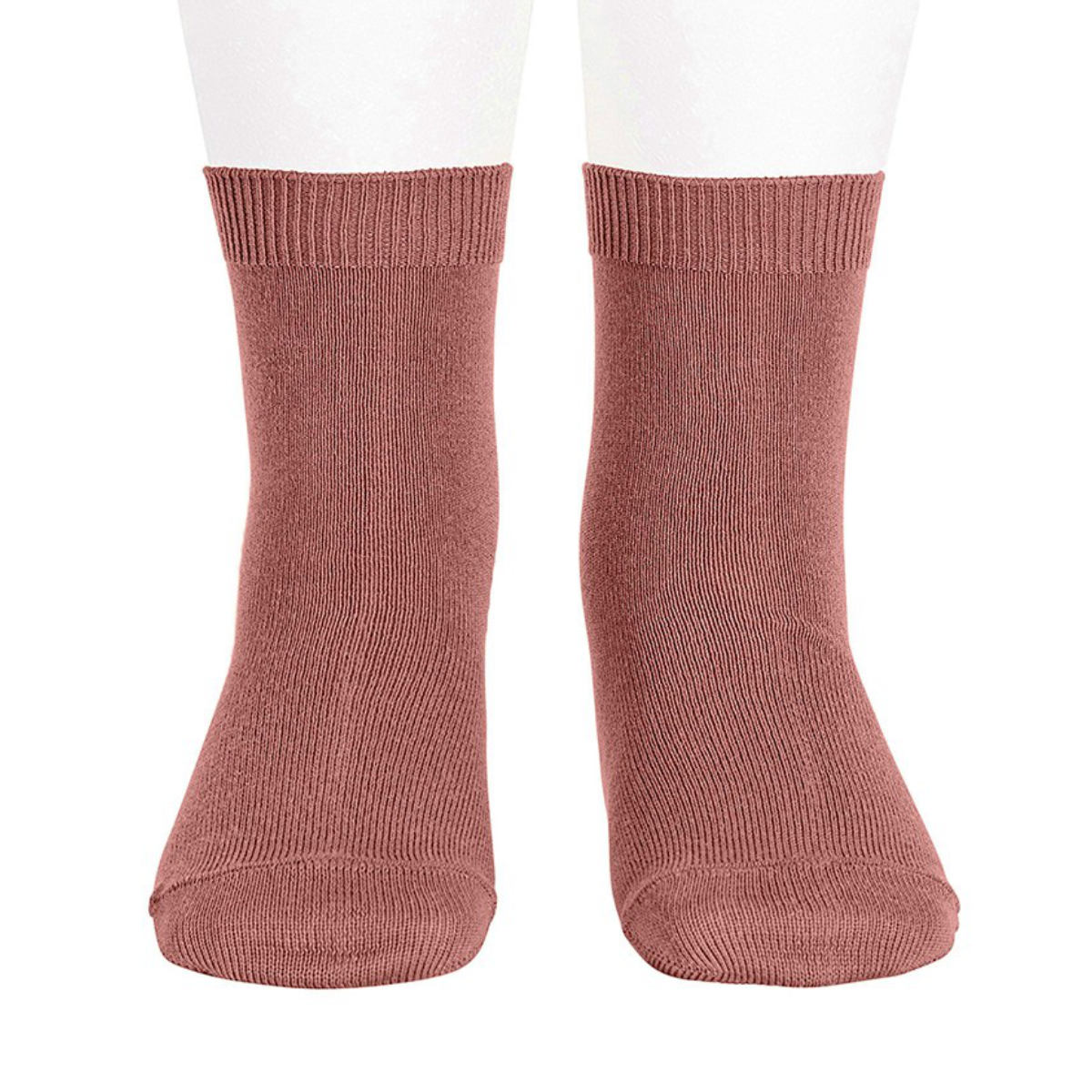 靴下 condor 子供 9.5～13.5cm プレーン ショートソックス カラー2 （ コンドル ベビー用靴下 ベビー キッズ ソックス くつ下 くつした 丈夫 子ども用靴下 おしゃれ 9.5 10 10.5 11 11.5 12 12.5 13 13.5 cm ） 【テラコッタ 2】