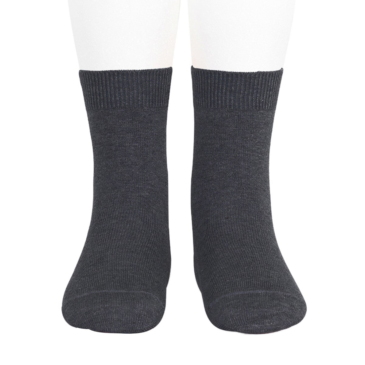 靴下 condor 子供 14.5～24.5cm プレーン ショートソックス カラー1 （ 子ども用靴下 キッズ ジュニア ソックス くつ下 くつした 丈夫 無地 スペイン製 おしゃれ 14.5 15 15.5 16 16.5 17 17.5 18 18.5 cm ） 【アンスラサイタ 4】
