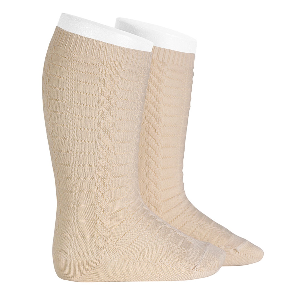 靴下 condor 子供 6ヶ月～2歳 ブレイデッド ニーソックス （ コンドル ベビー用靴下 子ども用靴下 キッズ ソックス くつ下 Braided kneesocks ニーソックス ニーハイソックス ハイソックス 出産祝い ギフト プレゼント ） 【リノ 2】