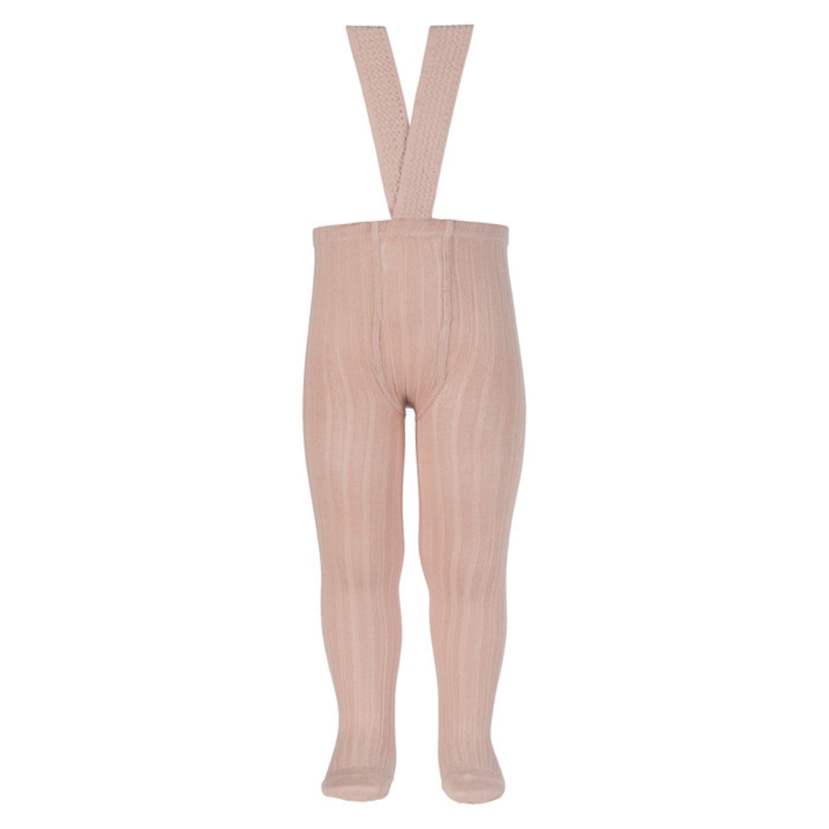 タイツ condor コンドル 子供 95～106cm サスペンダー付 リブタイツ （ キッズタイツ 子供用タイツ 子供用 キッズ サスペンダー リブ 厚手 肩ひも おしゃれ 無地 丈夫 スペイン製 95 100 cm ） 【ロサエンポルバード】