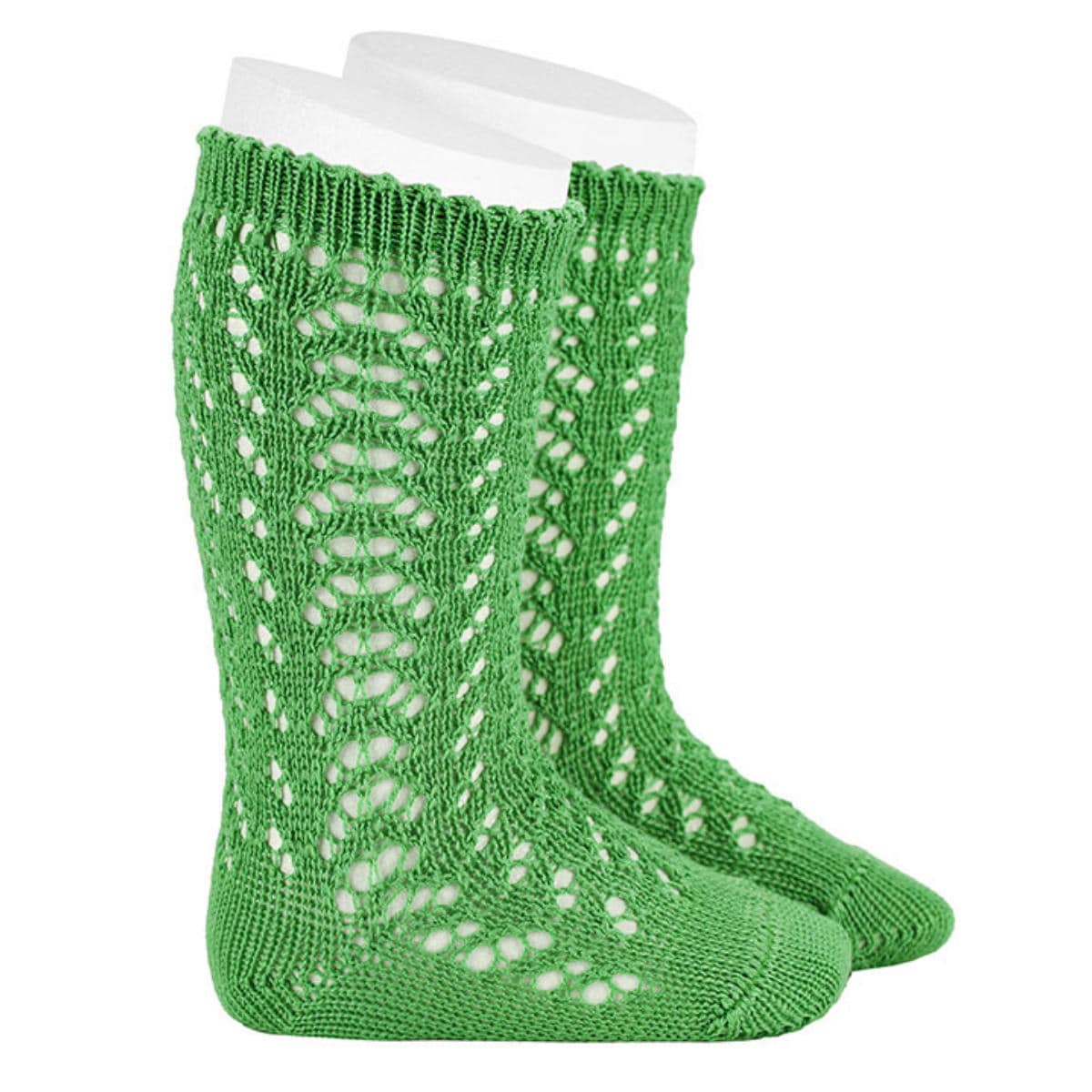 靴下 condor 子供 6ヶ月～3歳 パール オープンワーク ニーソックス カラー2 （ コンドル 子ども用靴下 ベビー キッズ ソックス くつ下 くつした Perle openwork knee socks ニーハイソックス ハイソックス 丈夫 綿 コットン ） 【アンダルシア 0】