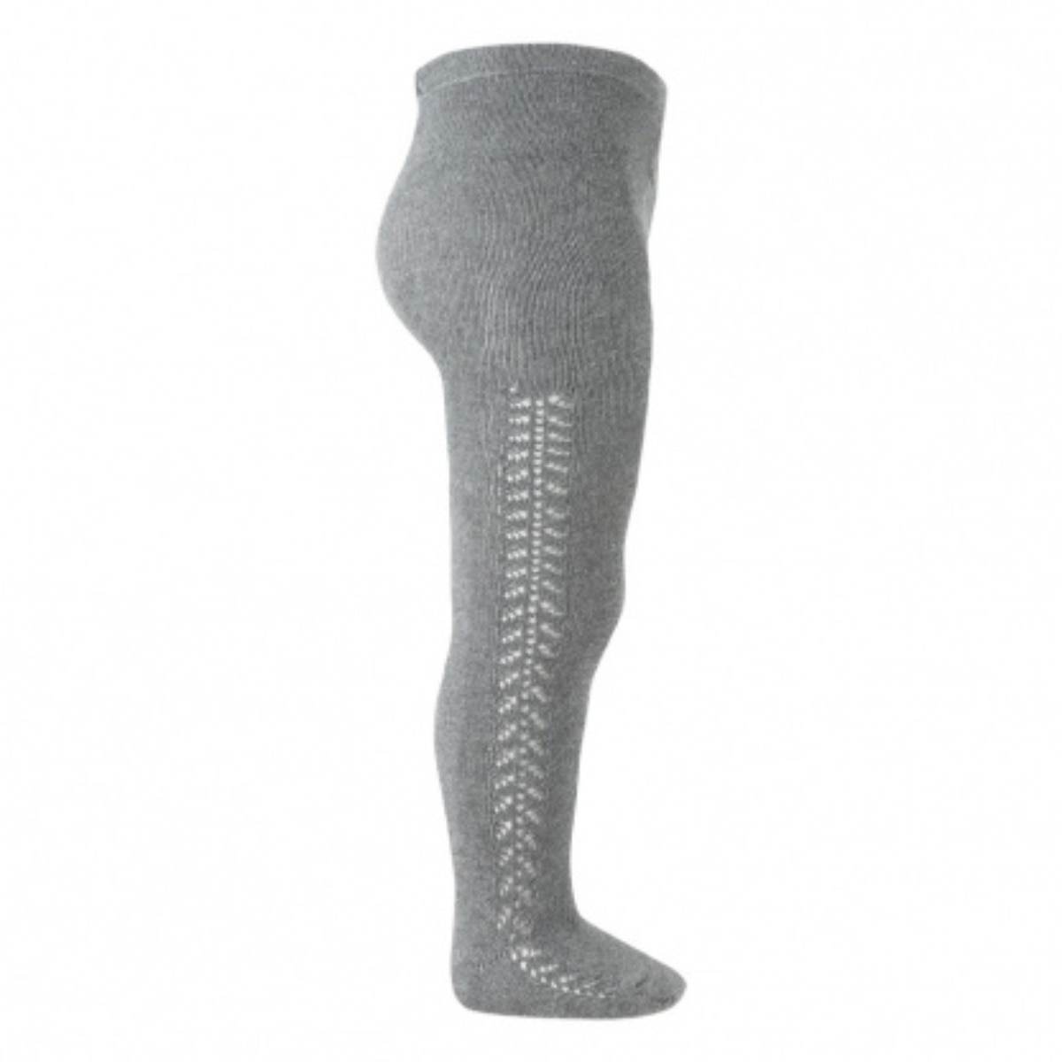 タイツ condor 子供 98～130cm サイド オープンワークタイツ カラー1 （ コンドル カラータイツ 子供用タイツ キッズ キッズタイツ Side openwork tights 100 110 120 130 cm ） 【グリスクラーロ 8】