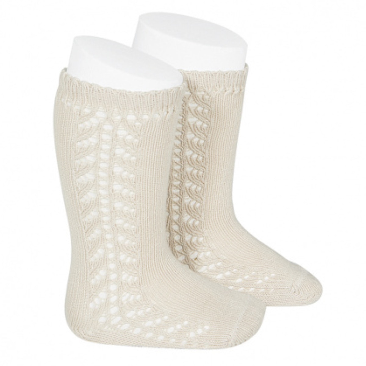 靴下 condor 13.5cm～19cm 子供 サイド オープンワーク ウォームコットン ニーソックス （ コンドル 子ども用靴下 キッズ ソックス くつ下 くつした Warm cotton knee socks with side openwork ハイソックス ） 【リノ 6】