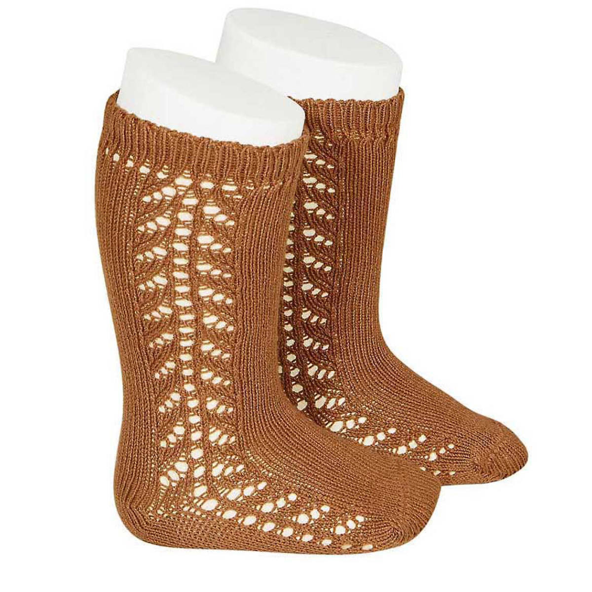 靴下 condor 13.5cm～19cm 子供 サイド オープンワーク ウォームコットン ニーソックス （ コンドル 子ども用靴下 キッズ ソックス くつ下 くつした Warm cotton knee socks with side openwork ハイソックス ） 【オクシド 6】