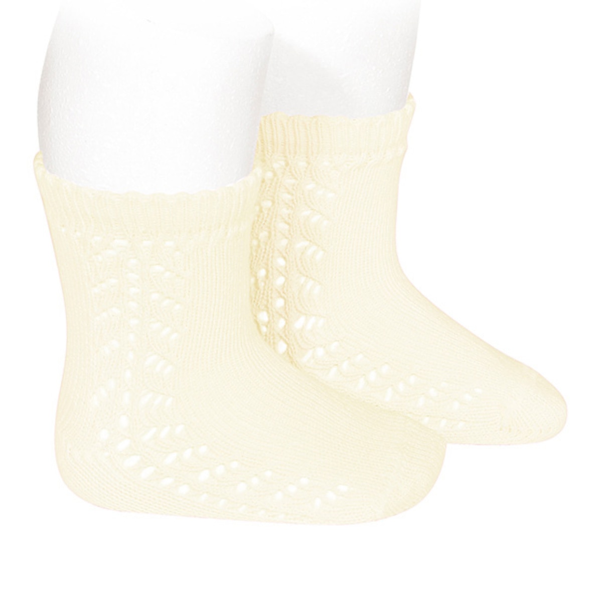 靴下 condor 6ヶ月～3歳 ウォームコットン ショートソックス サイドオープンワーク （ コンドル 子ども用靴下 ベビー キッズ ソックス くつ下 くつした Warm cotton short socks with side openwork 丈夫 ベビー用 キッズ用 ） 【カバ 2】