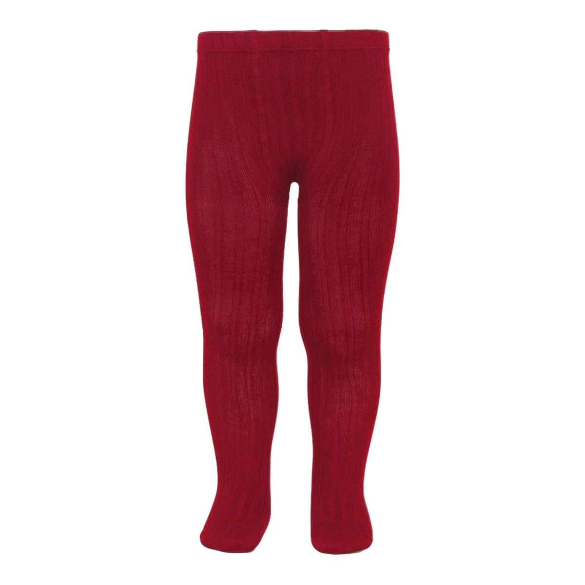 タイツ condor コンドル 95～142cm ベーシック リブタイツ カラー2 （ カラータイツ 子供 キッズ ジュニア 子供用タイツ ベーシックタイツ リブ 丈夫 スペイン製 手触り 肌触り 滑らか おしゃれ 95 100 110 120 130 140 cm ） 【ブルゴーニュ 8】