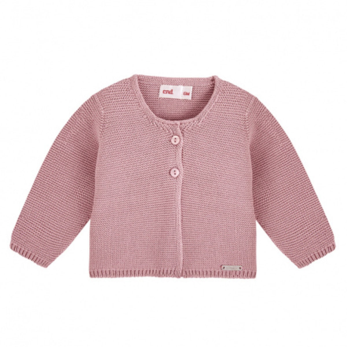 カーディガン condor 子供 0ヶ月～12歳 ガーターステッチカーディガン （ コンドル ニットカーディガン トップス 羽織 長袖 ベビー キッズ Garter stitch cardigan ベビー服 子供服 綿 コットン ガーター編み ） 【ロサパロ 8】