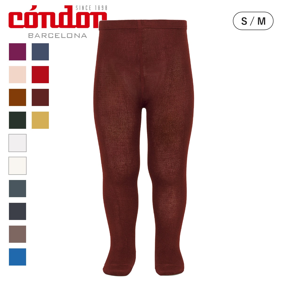 タイツ condor レディース S～M ベーシック プレーンタイツ カラー2 （ コンドル カラータイツ ベーシックタイツ 大人 女性 S M 丈夫 破れにくい スペイン製 大人用 無地 厚手 手触り 肌触り 滑らか おしゃれ ） 【ヌード 12】