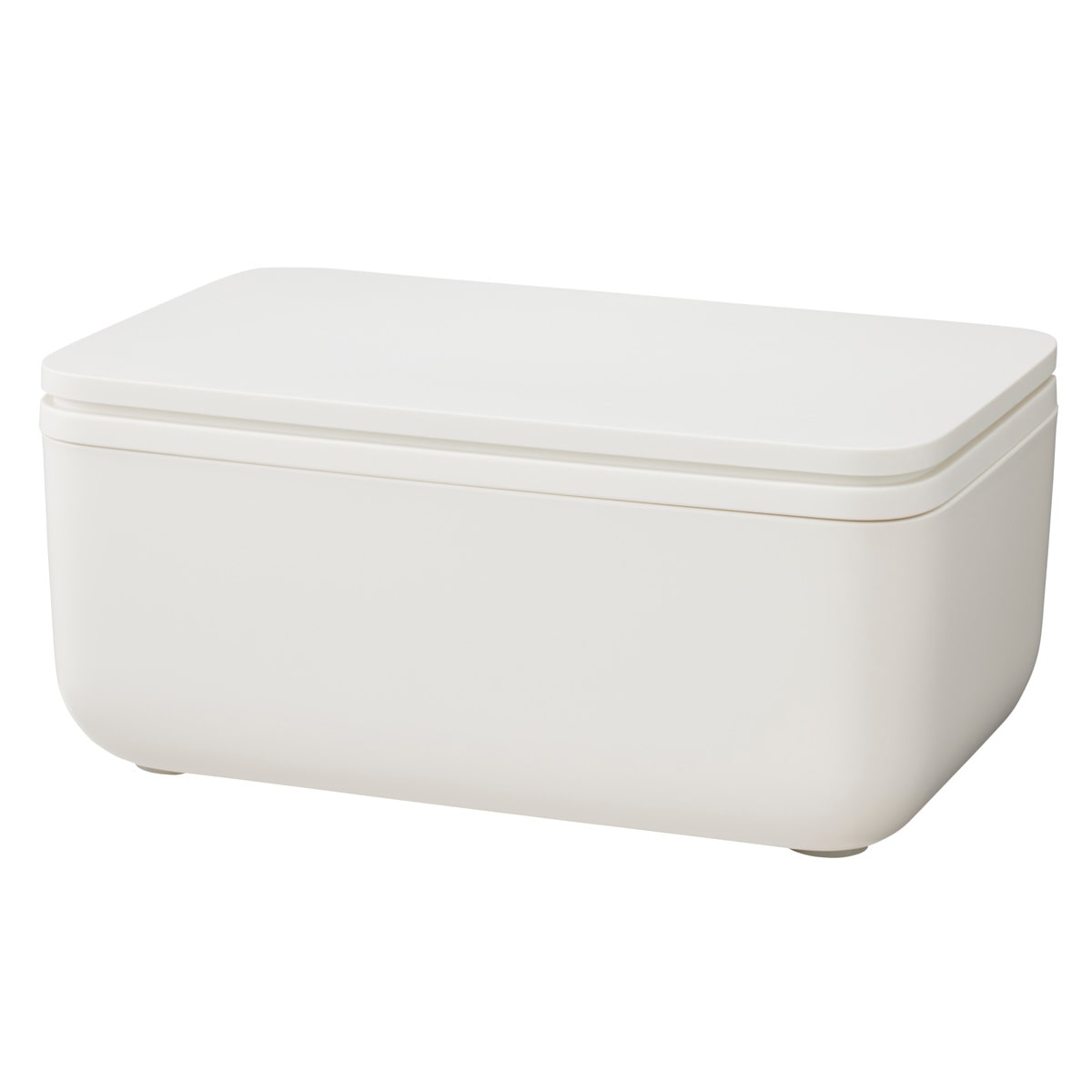 marna マーナ GOODLOCKCONTAINER シートケース W649 （ グッドロックコンテナ 蓋付き 蓋つき ウェットティッシュケース ウェットシート ウェットティッシュ ケース おしゃれ おしりふきケース 密閉 乾燥 防止 ワンタッチ ） 【ホワイト】