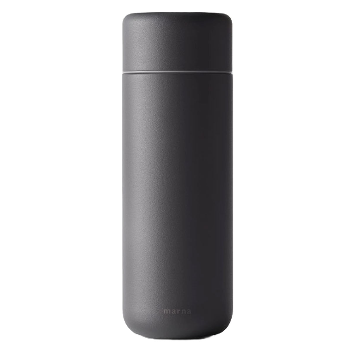 マーナ 水筒 500ml cocuri Everywhere マグ （ marna 保温 保冷 タンブラー マグボトル 蓋付き 持ち運び こぼれない おしゃれ かわいい ボトル 広口 ステンレス ステンレスボトル マイボトル ） 【ストレートブラック】