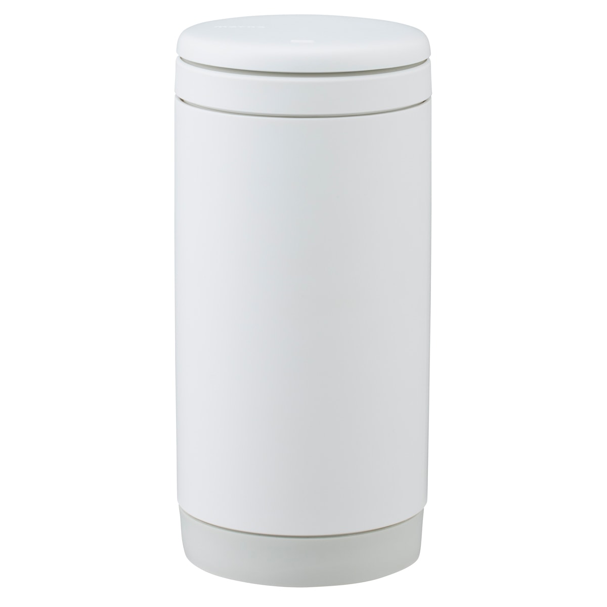 marna マーナ ウェットティッシュケース W660 （ 片手で使える ワンタッチ 吸盤 縦 ロールタイプ 詰め替え用 ふた付き パッキン付き 密閉 乾燥防止 スタンド ボトル型 ホルダー 自立 おしゃれ シートケース 除菌シート 持ち運び ） 【ホワイト】