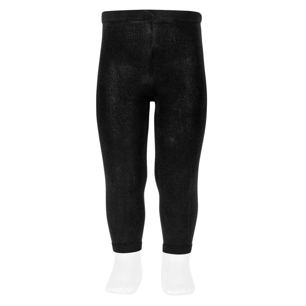 レギンス condor コンドル プレーン ステッチレギンス 71～94cm （ ベビー用レギンス 子供 ベビーレギンス スパッツ ベビー キッズ 無地 ステッチタイプ 丈夫 破れにくい スペイン製 出産祝い おしゃれ 70 80 90 cm ） 【ネグロ 0】