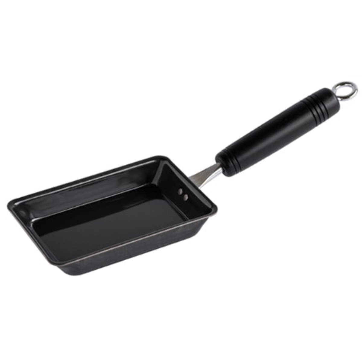 卵焼き器 コンパクト IH対応 卵1個で！鉄の玉子焼き器 日本製 （ ガス火対応 玉子焼き器 鉄 玉子焼きフライパン エッグパン ロング 卵1個用 フライパン 玉子焼きパン 卵焼きパン タマゴ焼き 卵焼き 玉子焼き 朝食 弁当 弁当作り ）
