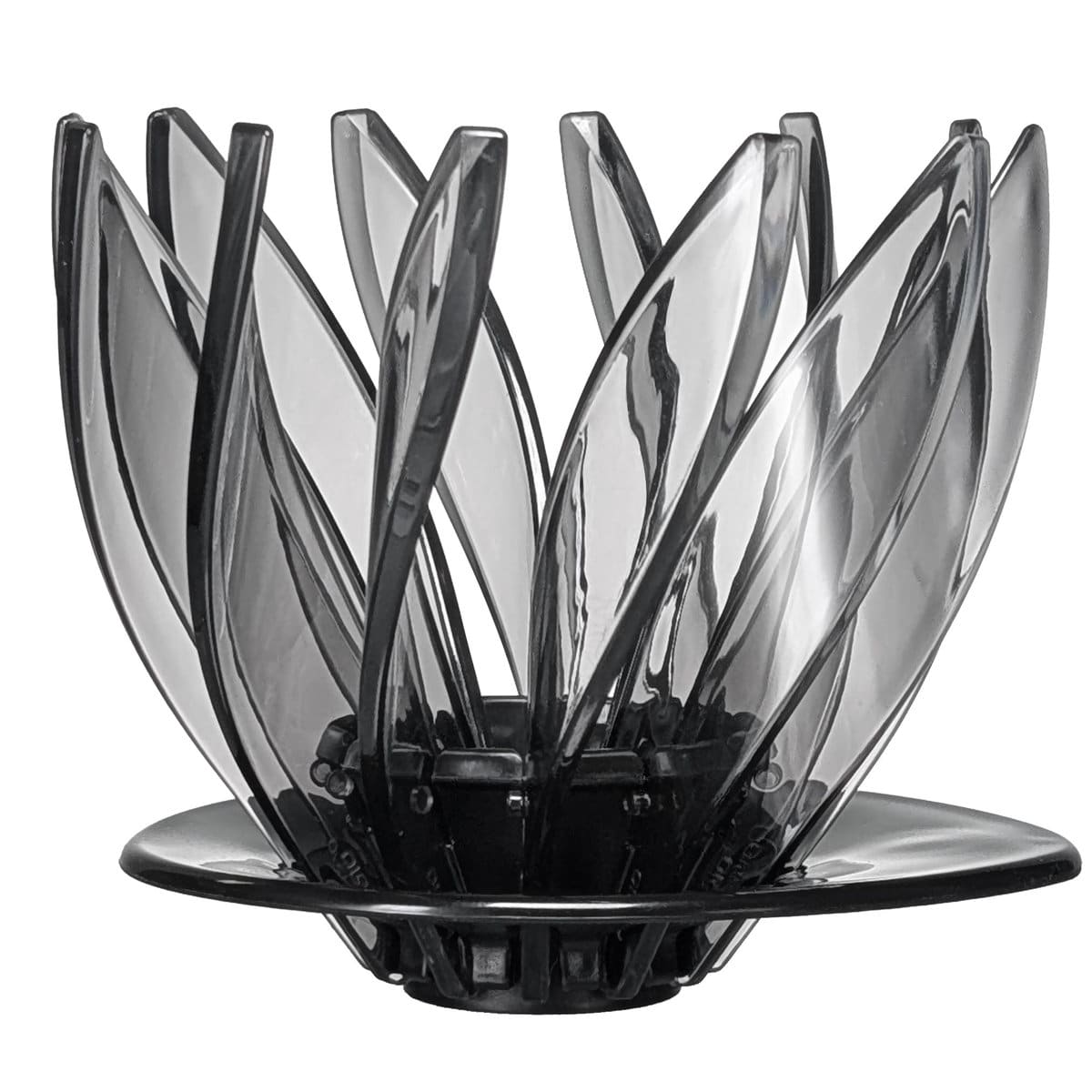 ハリオ V60 ドリッパー SUIREN （ HARIO 食洗機対応 コーヒードリッパー コーヒー 珈琲 コーヒーグッズ コーヒーウェア おしゃれ かわいい スパイラルリブ 組み立て式 ホルダー付き 睡蓮 円錐 ハンドドリップ カスタム ）