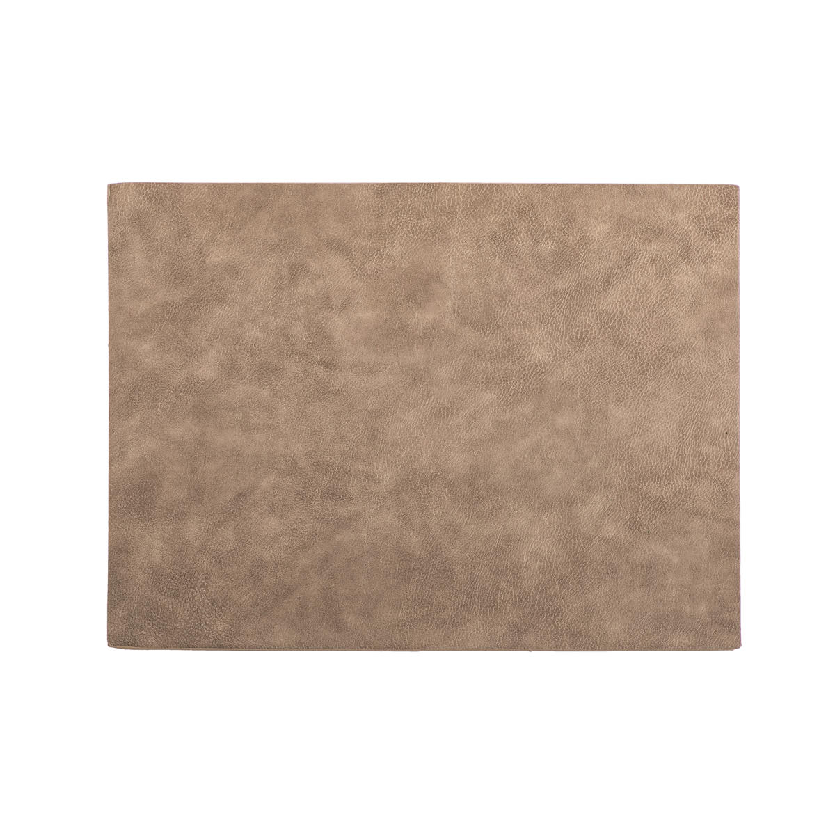 ランチョンマット ziczac トロジャ 長方形 （ ジックザック おしゃれ レクタングル TROJA 人工皮革 拭ける 45×33cm ランチマット プレイスマット レザー調 ） 【taupe】