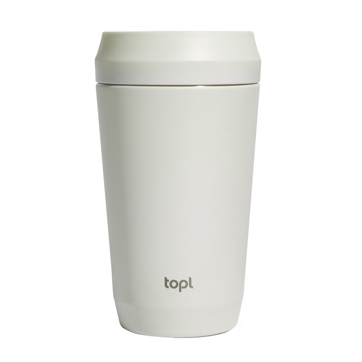 タンブラー TOPL トゥゴータンブラー 350ml （ トップル ステンレスタンブラー 蓋付き 保温 保冷 真空断熱 360度 透明蓋 To Go Tumbler コップ マグカップ コーヒー 蓋付きタンブラー 持ち運び 漏れにくい BPAフリー おしゃれ ） 【Salt】