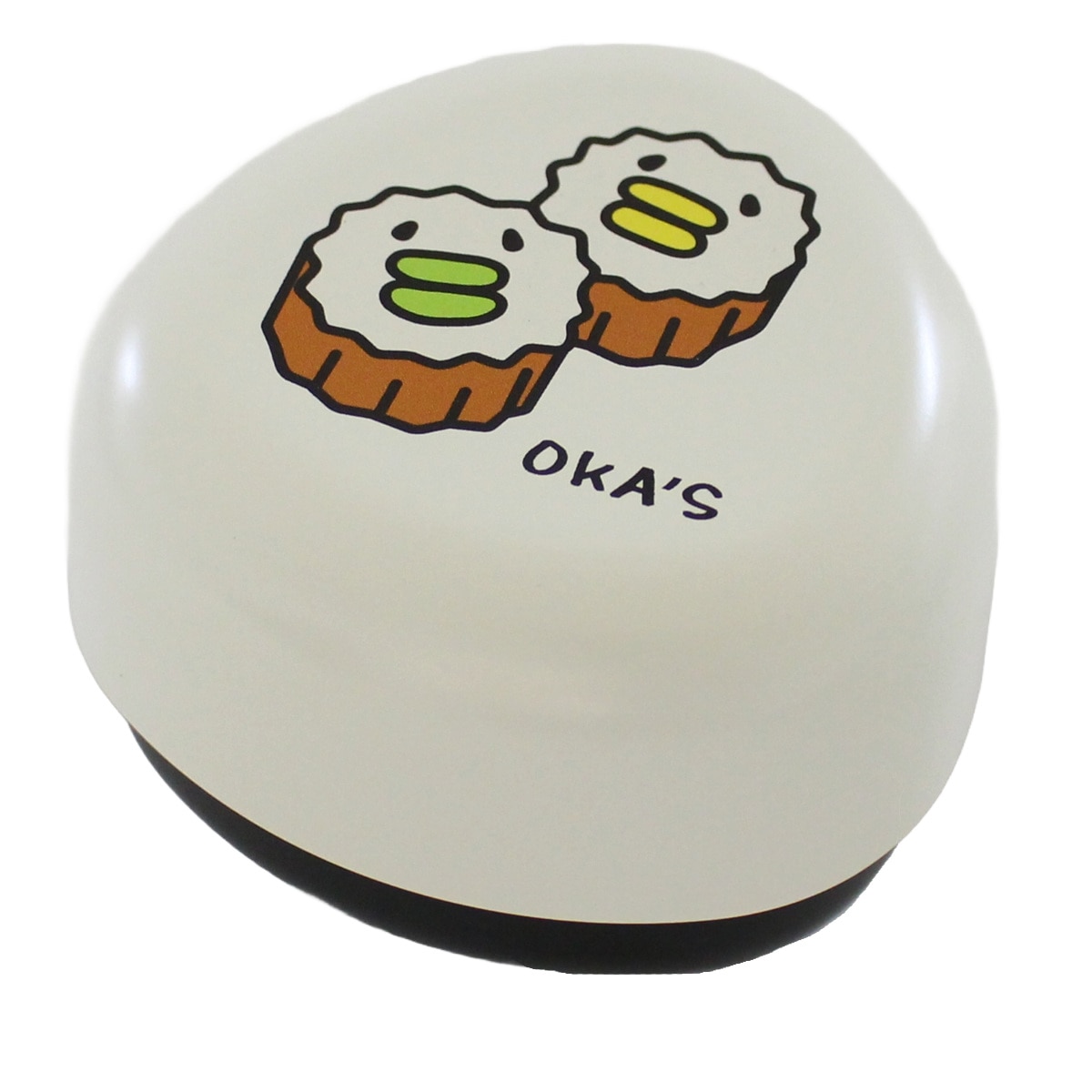 おにぎり ケース ワンタッチおにぎりBOX OKA’S （ 弁当箱 おにぎりケース おむすびケース おむすび 一段 一段弁当箱 三角 コンパクト ハコヤ はこや 日本製 お弁当グッズ ランチグッズ ） 【ちくわ】