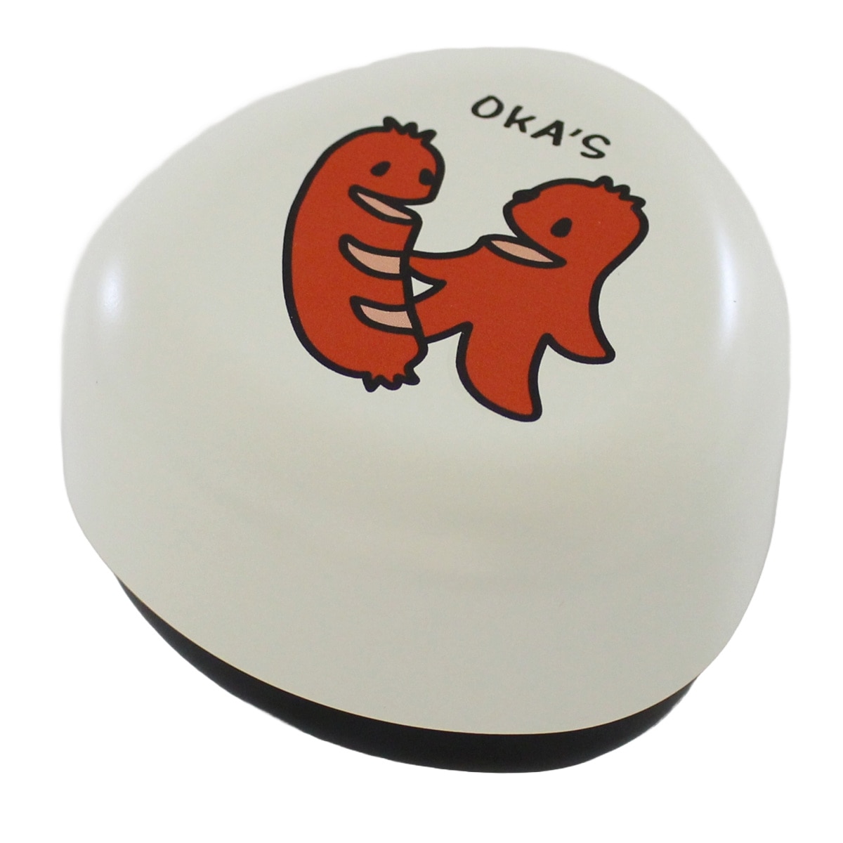 おにぎり ケース ワンタッチおにぎりBOX OKA’S （ 弁当箱 おにぎりケース おむすびケース おむすび 一段 一段弁当箱 三角 コンパクト ハコヤ はこや 日本製 お弁当グッズ ランチグッズ ） 【ソーセージ】