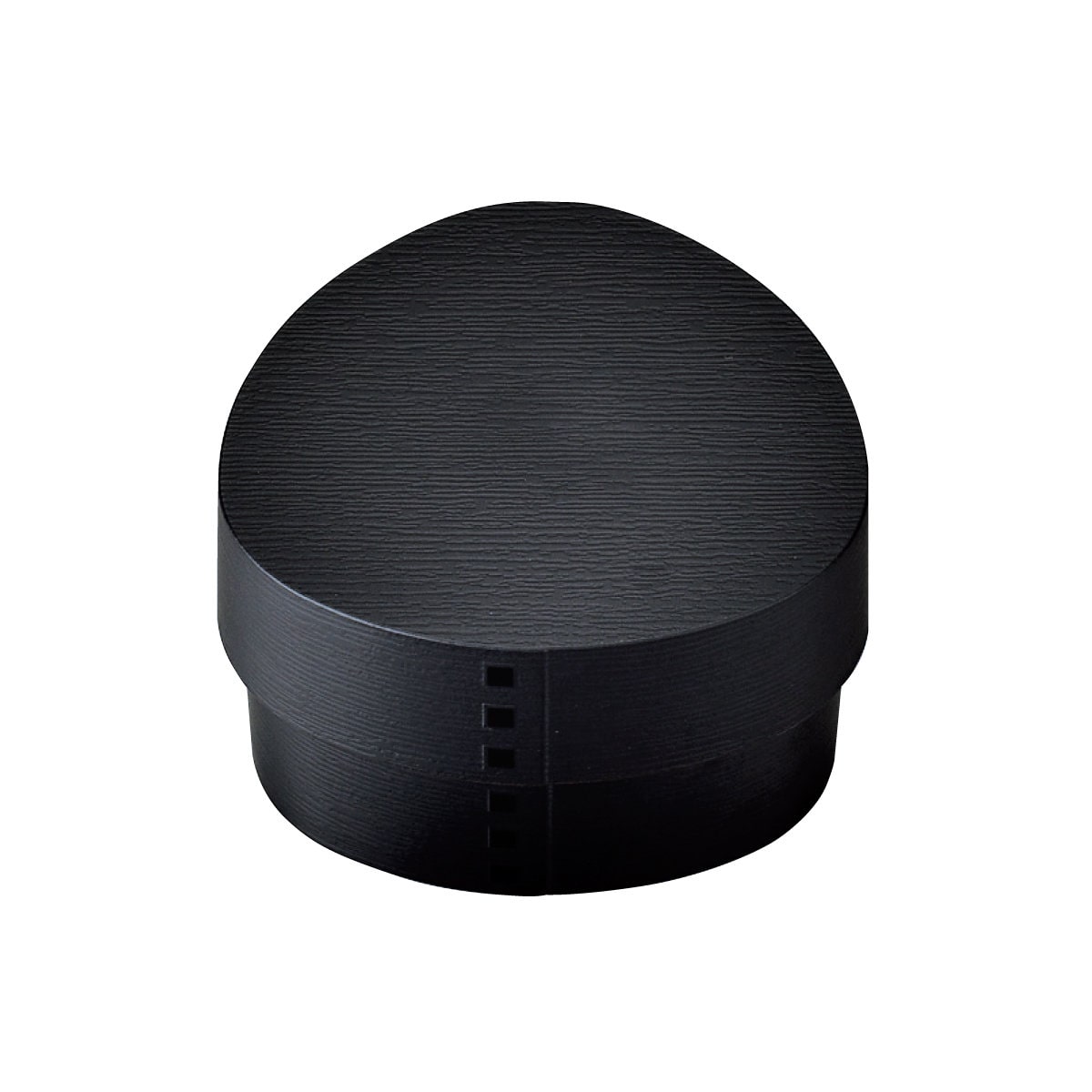 おにぎりケース わっぱおにぎりケース モノトーン 抗菌 （ おむすびケース 弁当箱 おにぎり おむすび ケース 三角 和風 日本製 お弁当箱 おにぎり用 おむすび用 デザートケース フルーツケース お弁当 弁当 ） 【マットブラック】