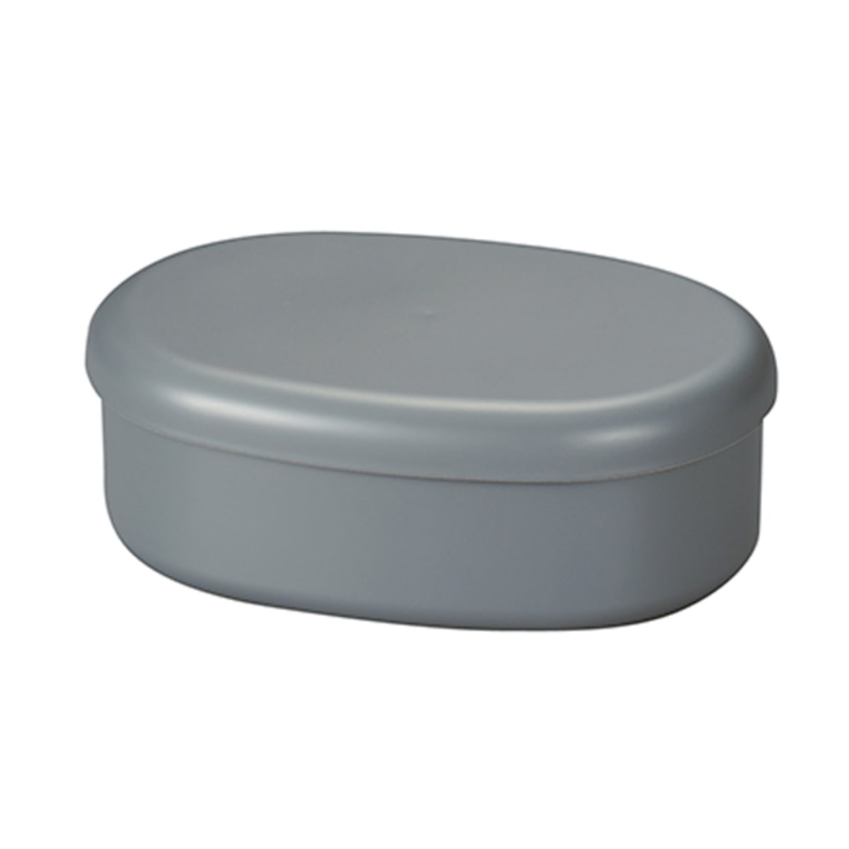 弁当箱 さっと洗えるお弁当箱 プレミアム 480ml （ お弁当箱 ランチボックス レンジ対応 食洗機対応 一段 レンジOK 食洗機OK 弁当 お弁当 ランチバンド付き 大人 日本製 ） 【アッシュグレー】