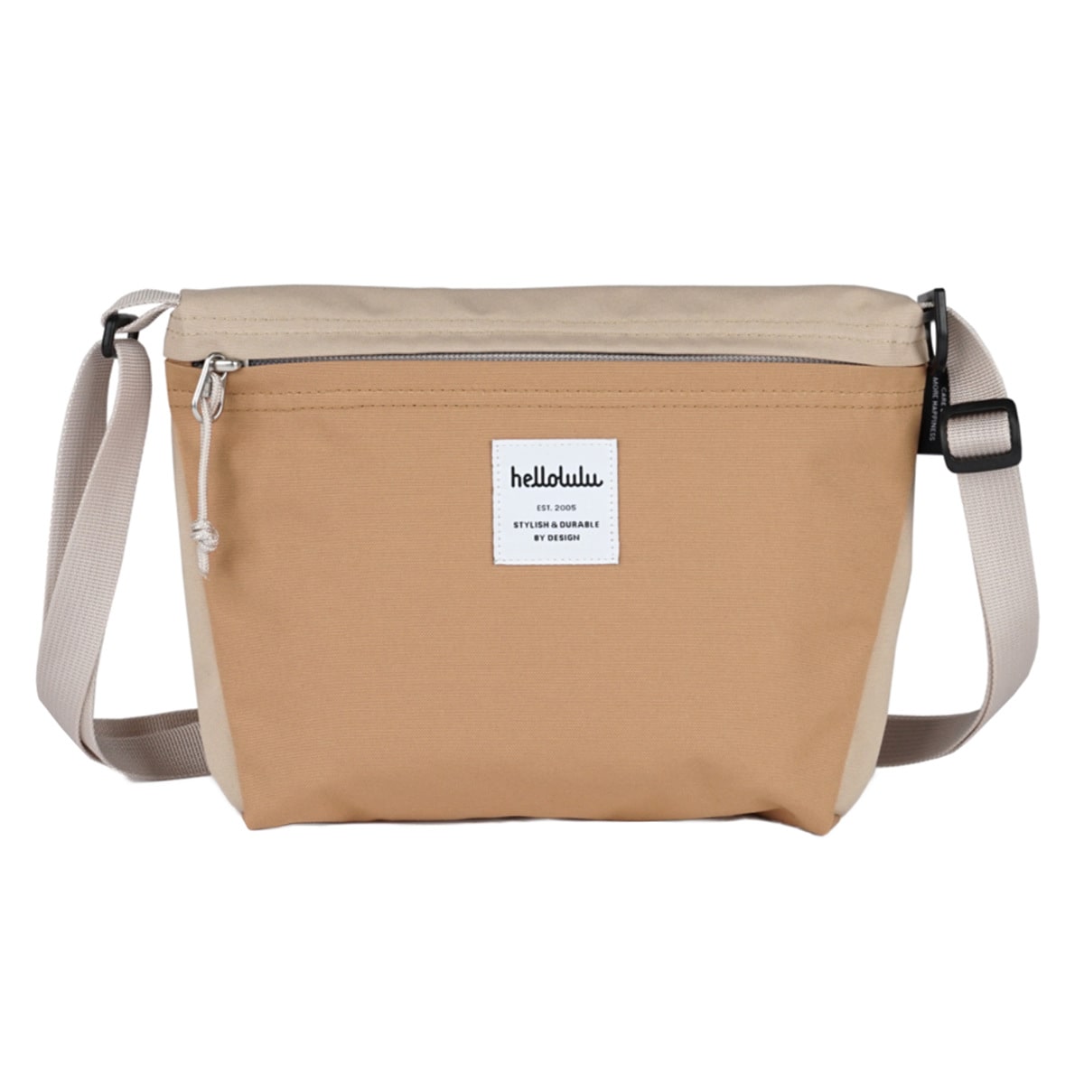 【25年FW新色】 カナ CANA （ バッグ レディース メンズ ミニショルダー クロスボディ 軽い 撥水 斜め掛け クロスバッグ ポシェット 小さめ ファスナー 内ポケット おしゃれ ） 【FOGKHAKI×CARAMEL】