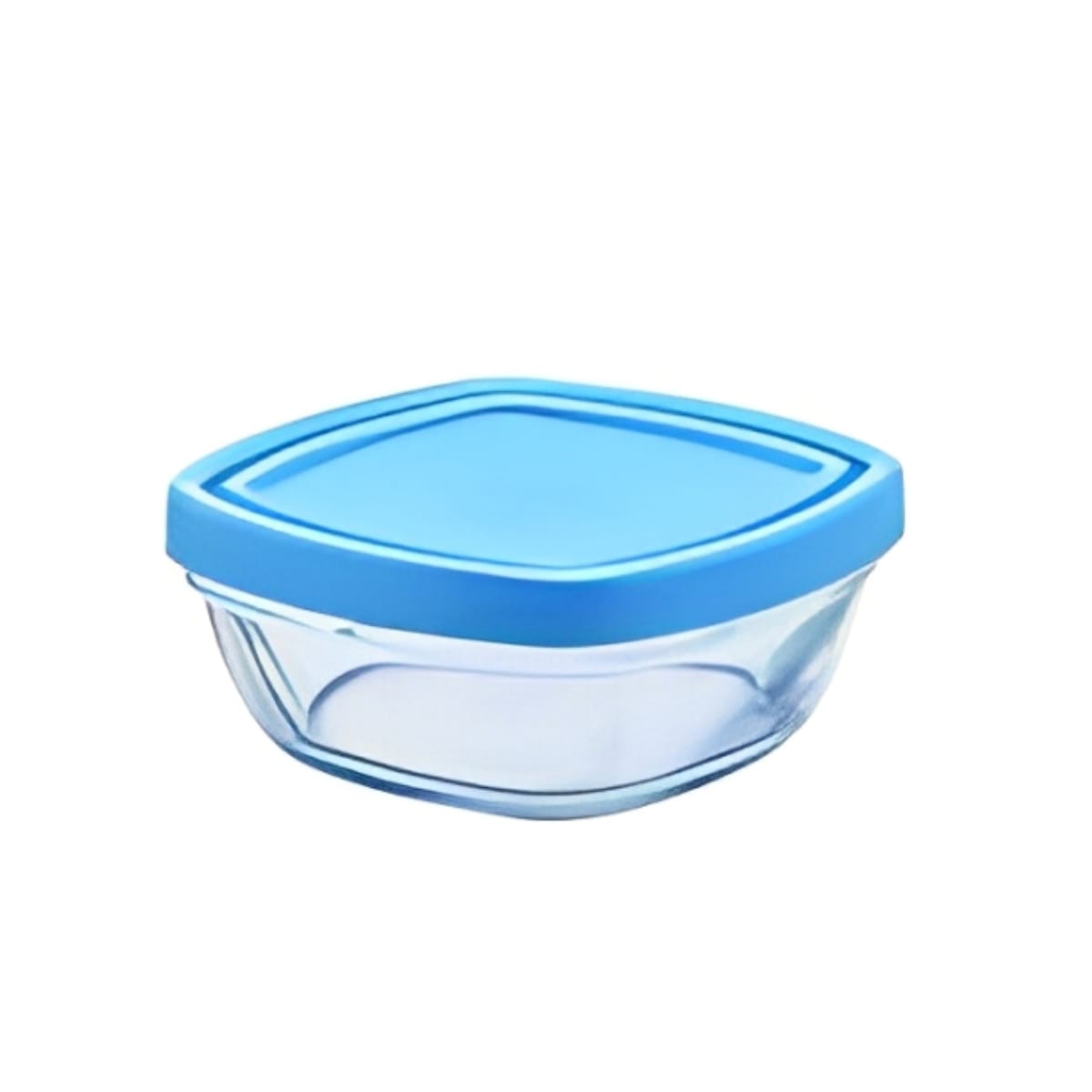 DURALEX デュラレックス カレボウル 150ml 蓋付き （ 保存容器 電子レンジ対応 食洗機対応 ガラス 強化ガラス スタッキング 角型 食品保存 ガラス製保存容器 作り置き ストッカー 中身が見える クリア ）