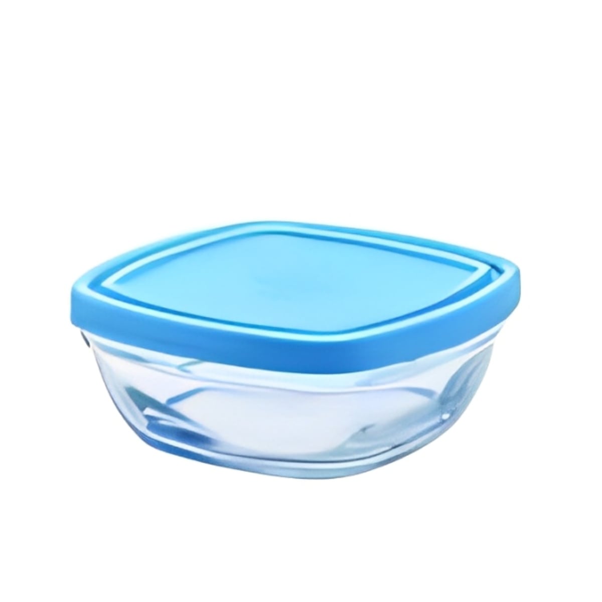 DURALEX デュラレックス カレボウル 300ml 蓋付き （ 保存容器 電子レンジ対応 食洗機対応 ガラス 強化ガラス スタッキング 角型 食品保存 ガラス製保存容器 作り置き ストッカー 中身が見える クリア ）