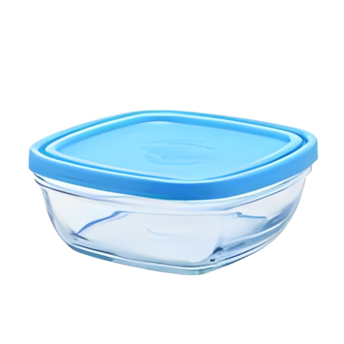 DURALEX デュラレックス カレボウル 610ml 蓋付き （ 保存容器 電子レンジ対応 食洗機対応 ガラス 強化ガラス スタッキング 角型 食品保存 ガラス製保存容器 作り置き ストッカー 中身が見える クリア ）