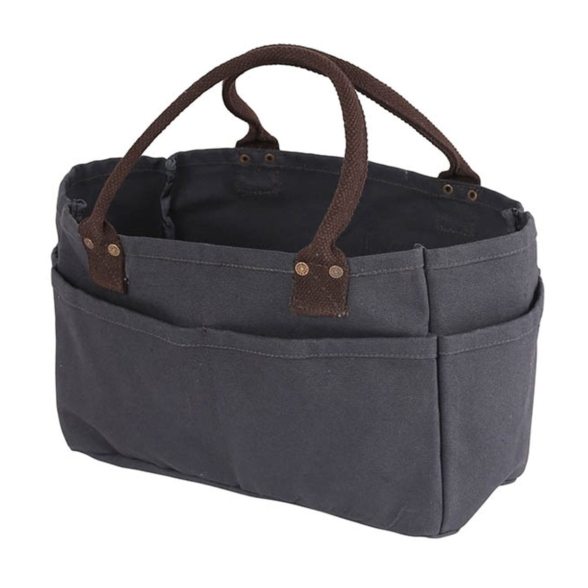 トートバッグ ダルトン 1MILE TOTE BAG ミニバッグ コットン （ DULTON カバン かばん バッグ 大容量 メンズ レディース 収納バッグ マチ付き 鞄 手提げ 大きい 男性用 女性用 通勤 持ち運び おしゃれ プレゼント ） 【チャコールグレー】