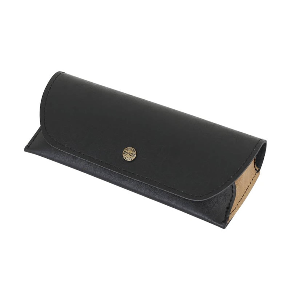 メガネケース ダルトン GLASSES CASE 合皮 （ DULTON 眼鏡ケース めがねケース メガネ 収納 携帯 小物入れ サングラス 持ち運び レザー調 メガネ入れ 眼鏡 めがね 携行 小物収納 おしゃれ シンプル 大人 薄型 ） 【ブラック】