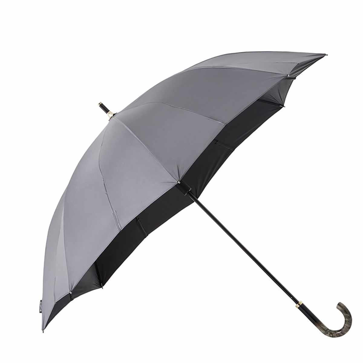 marna マーナ Shupatto アンブレラ UV 55cm （ 傘 レディース メンズ 晴雨兼用 かさ おしゃれ かわいい 雨傘 日傘 UVカット 99.9％ 長傘 撥水 日傘兼用 遮光 遮熱 ベルトなし 畳みやすい ボタンレスロック方式 自動でまとまる ） 【シェードブラック】