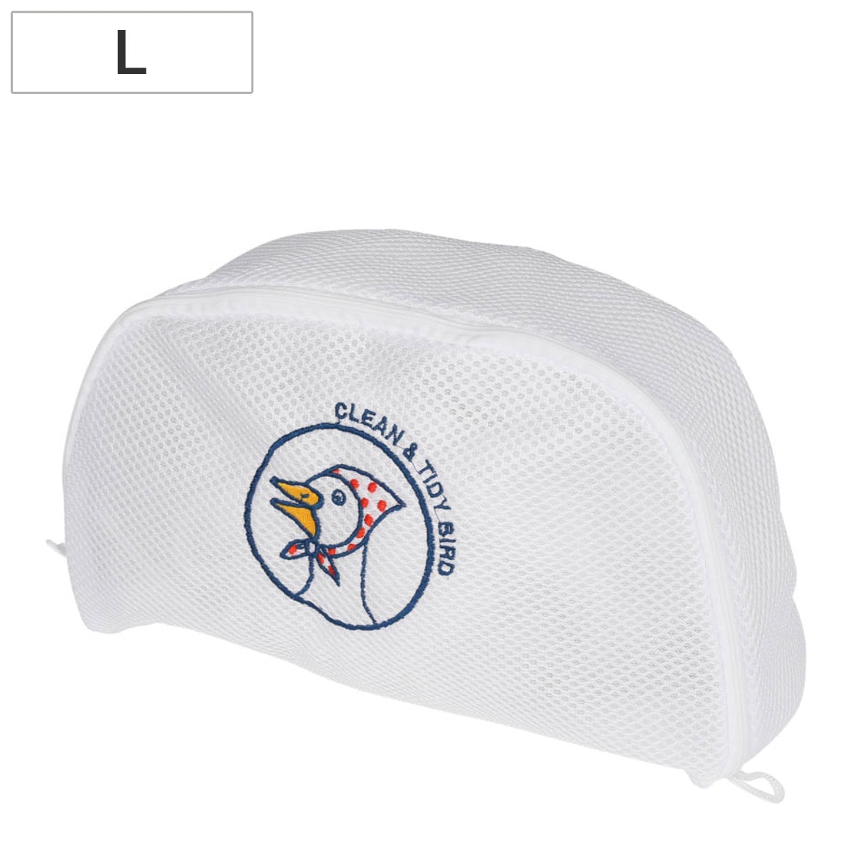 ダルトン DULTON 洗濯ネット ランドリー メッシュ バッグ GUSSET L （ ランドリーバッグ ランドリーネット 洗濯 ネット アヒル Lサイズ ランドリーグッズ 洗濯物 マチ付き ダブルジップ 取り出しやすい トラベルポーチ ）