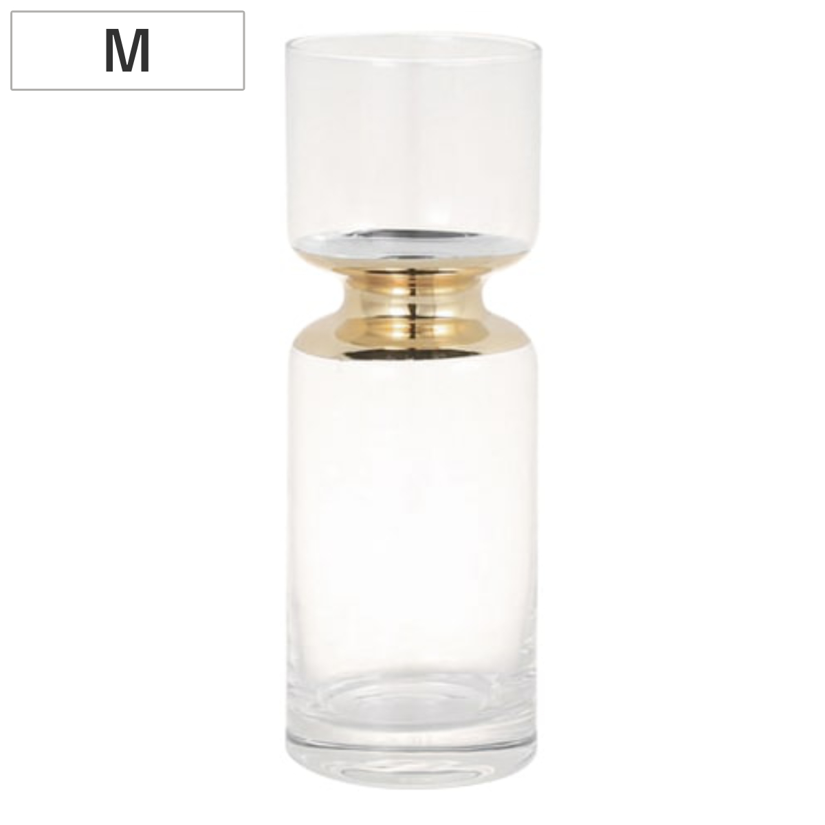 花瓶 LUNAR VASE M ダルトン DULTON （ 花びん 花器 ベース ガラスベース フラワー 花 飾る 一輪挿し 花入れ ガラス ガラス製 クリア 透明 ブーケ 水栽培 水耕栽培 ）