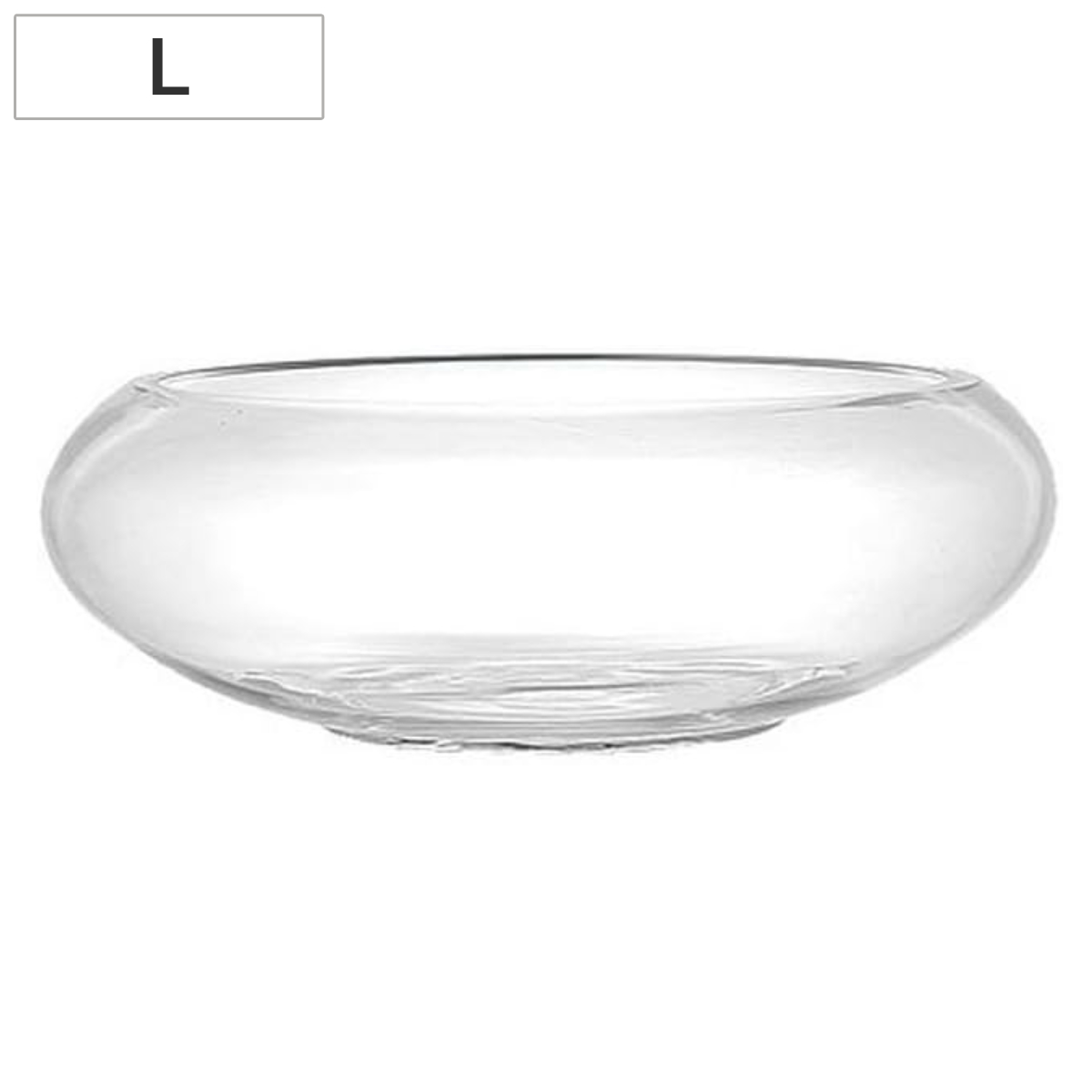 花瓶 GLASS VASE BOLA PLANA L ダルトン DULTON （ 花びん 花器 ベース フラワーベース フラワー 花 飾る テラリウム 鉢 花入れ ガラス ガラス製 生花 ドライフラワー 植物 アクアテラリウム メダカ 睡蓮鉢 ）